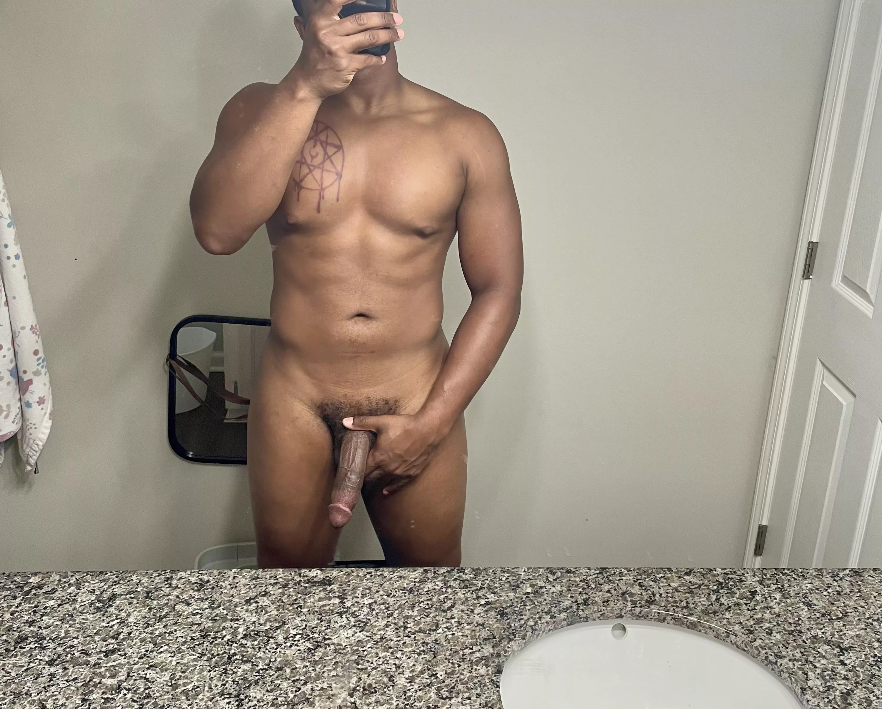 Let me give you this black cock after a long day at work.