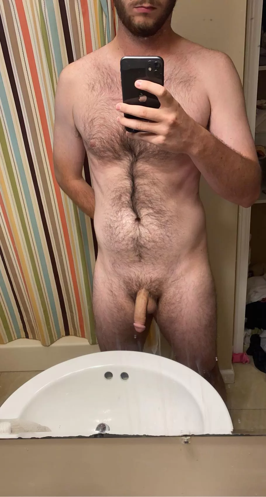 let your wife lick my chest hair before we fuck her;)