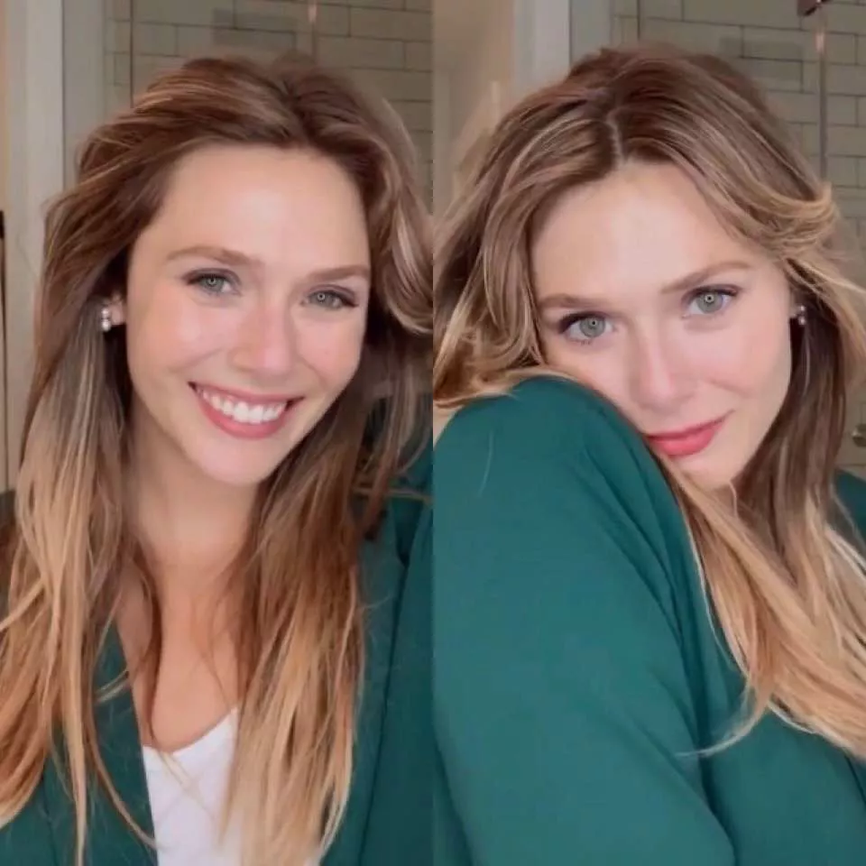 Let's have a very very bi threesome with Elizabeth Olsen