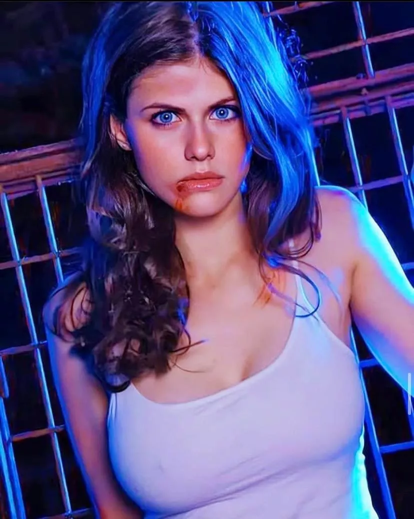 Lets just jerk of to alexandra daddario