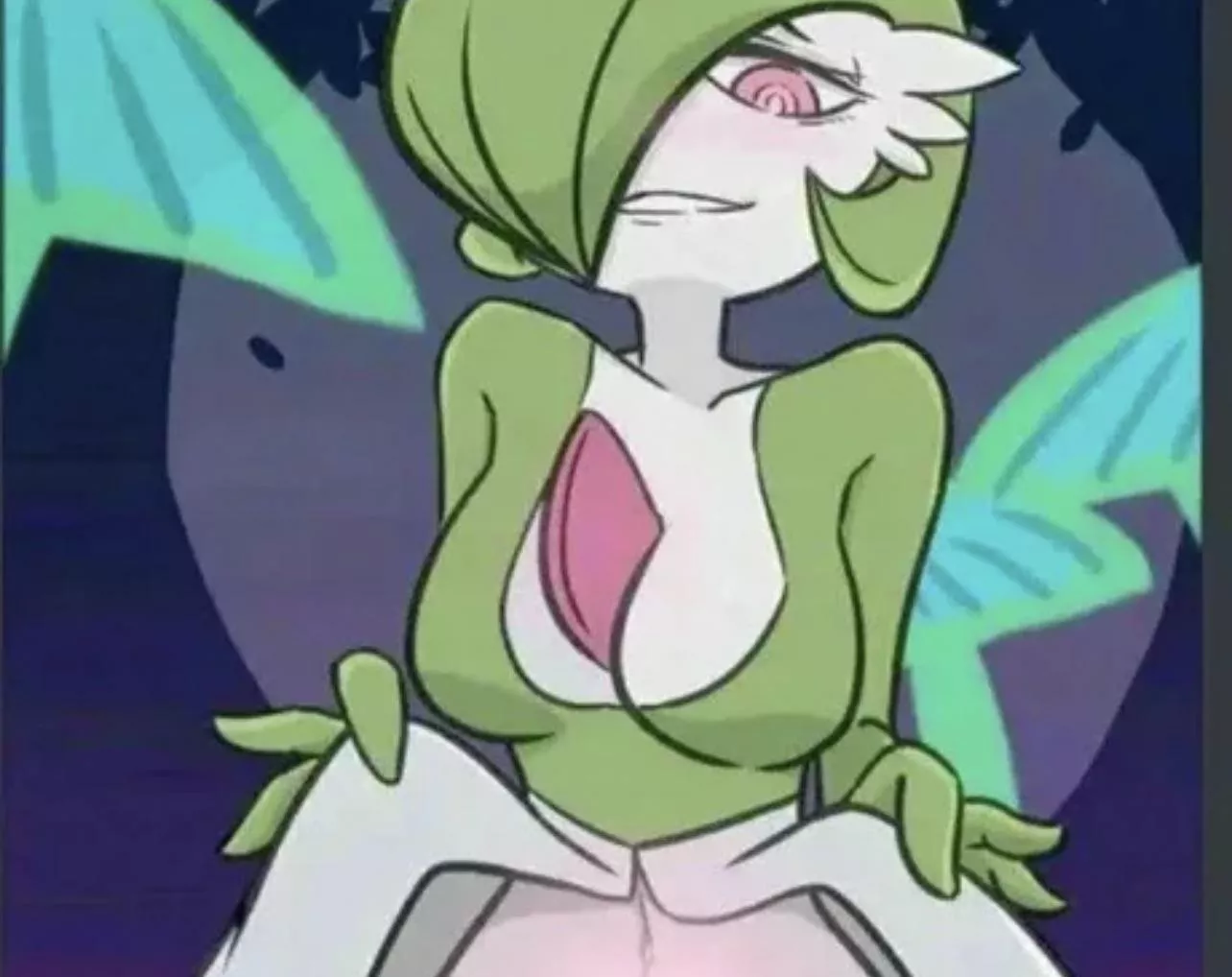 LF color source gardevoir up skirt blush