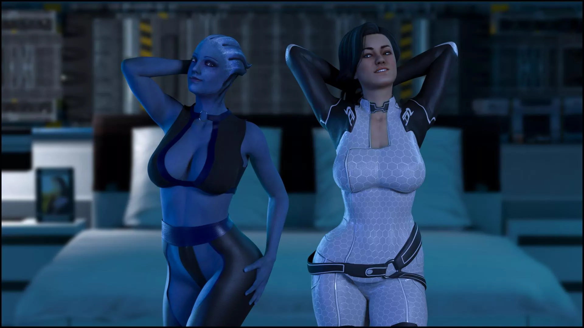 Liara and Miranda (Tomoganim)