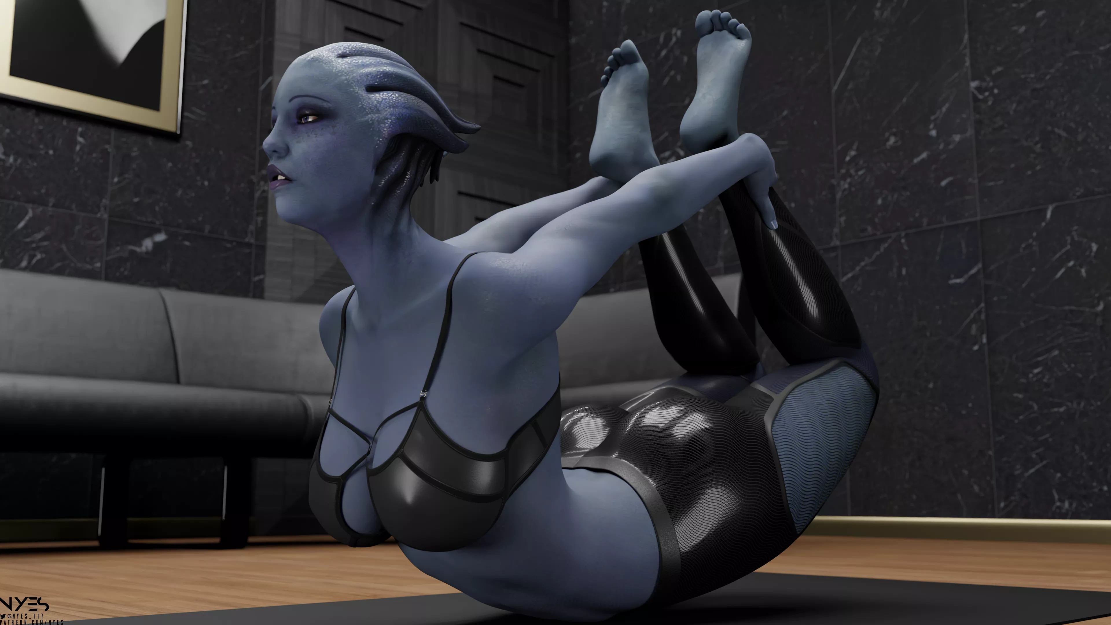 Liara's yoga 1 (Nyes)