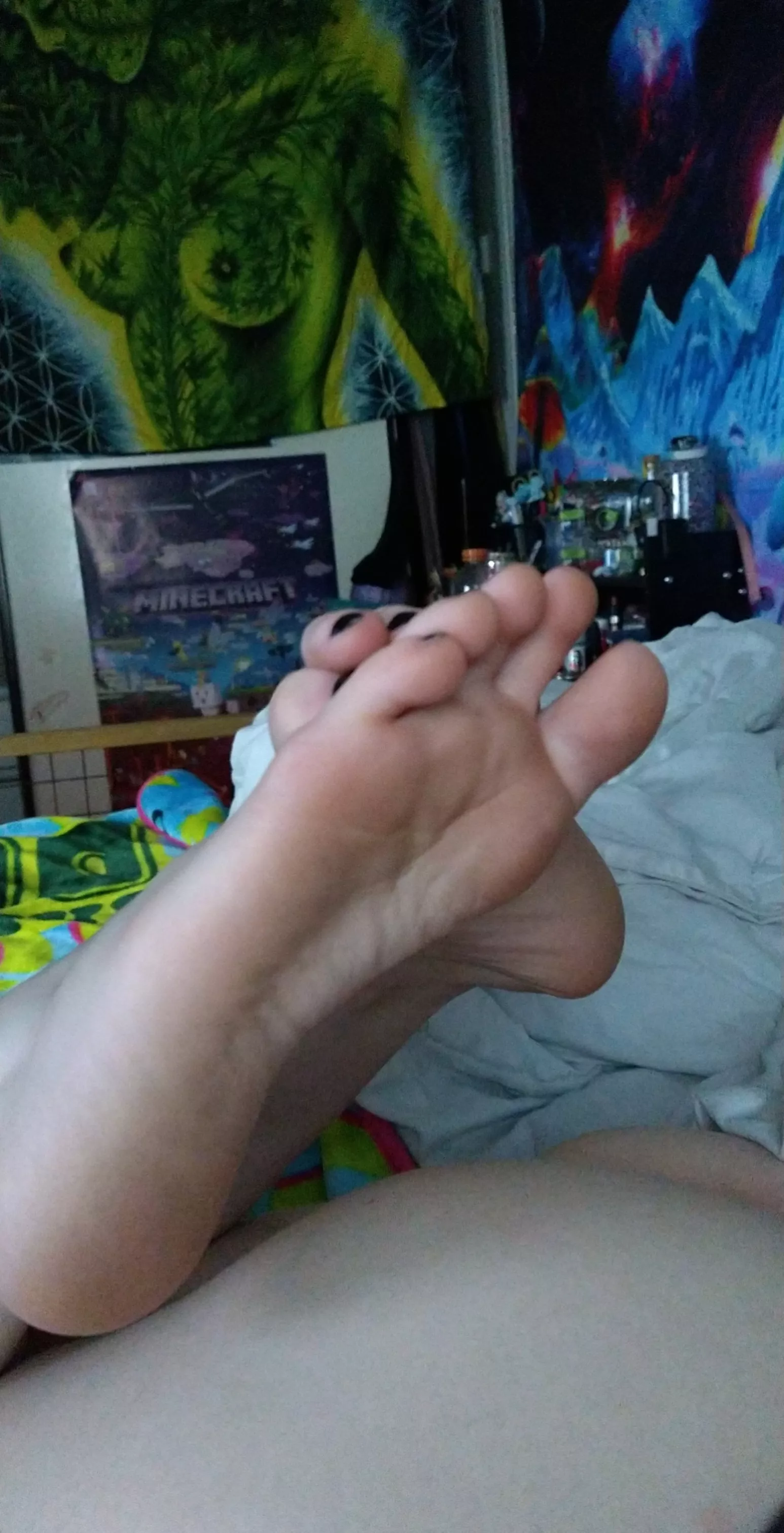 Lick up my feet and maybe something else ;) (dms welcome)