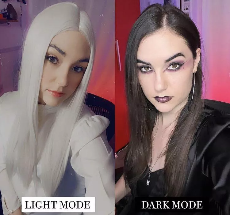 Light Mode/Dark Mode Sasha Grey