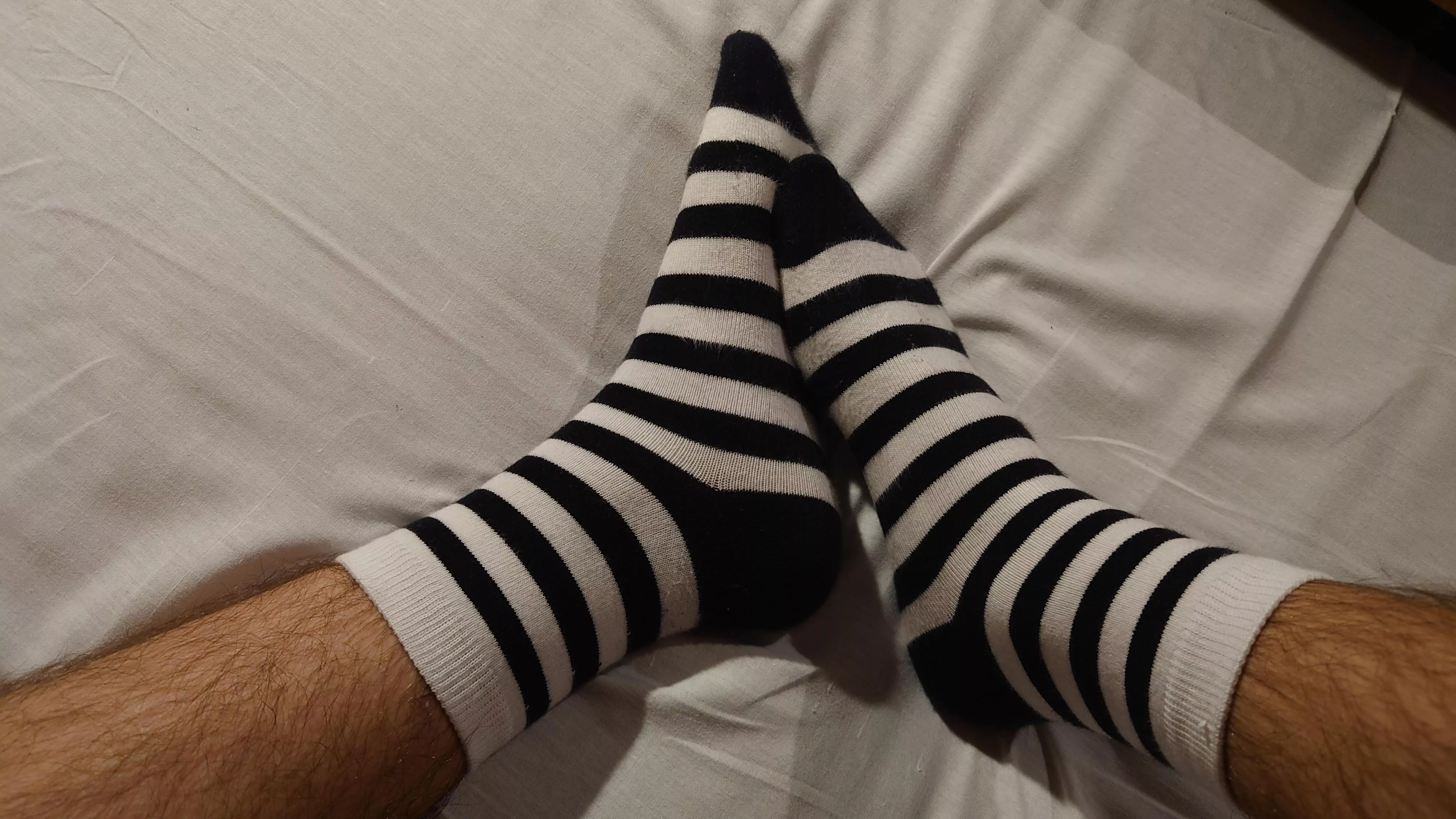 Like my new socks?