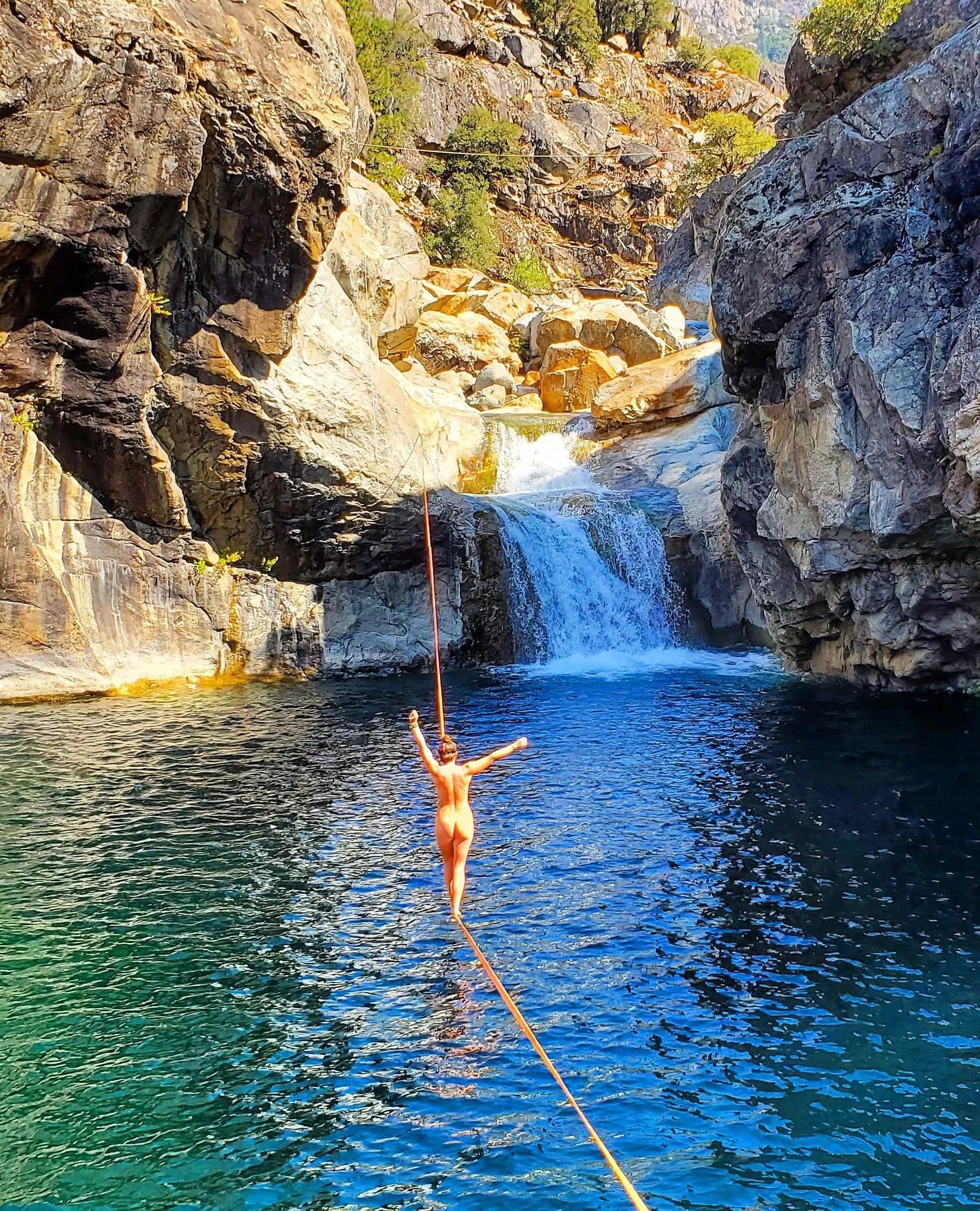 Lil slacklining hippie ðŸ’¦