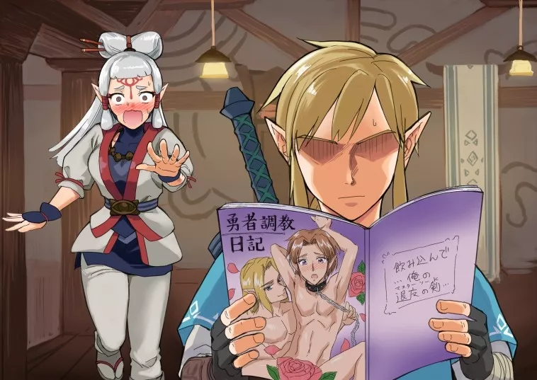 Link finds Paya's secret stash