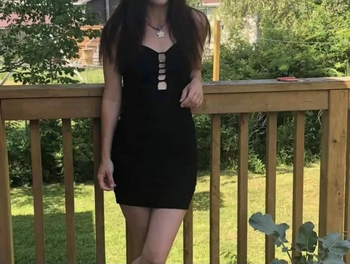 Little black dress :)