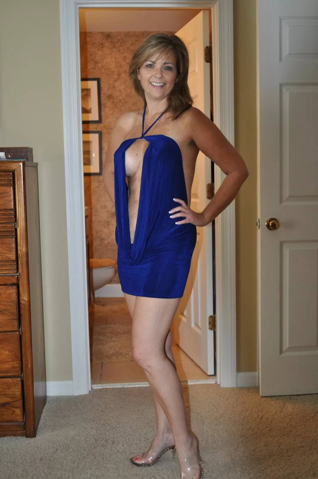 Little blue dress