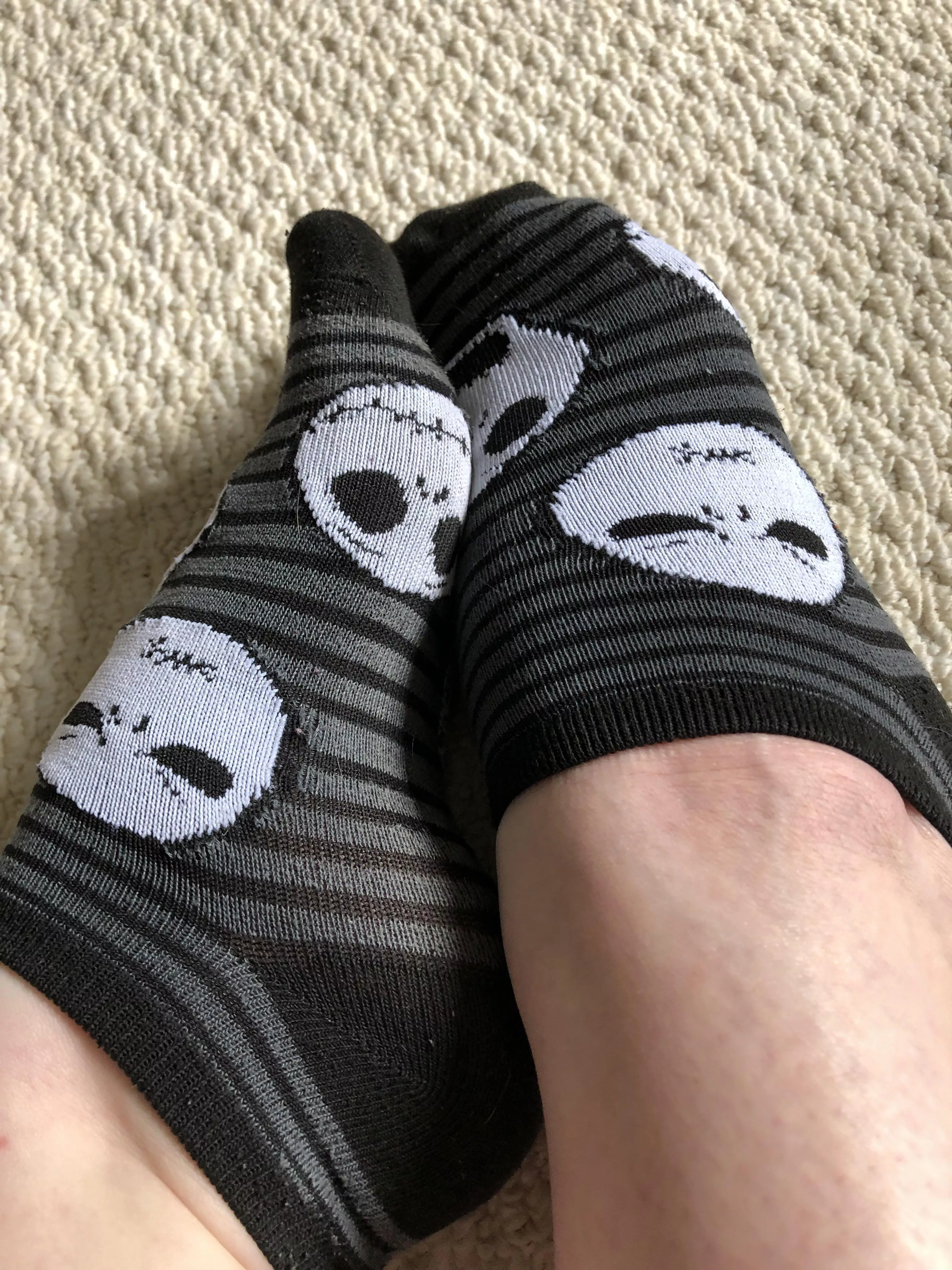 Little tiny Nightmare Before Christmas socks (F)