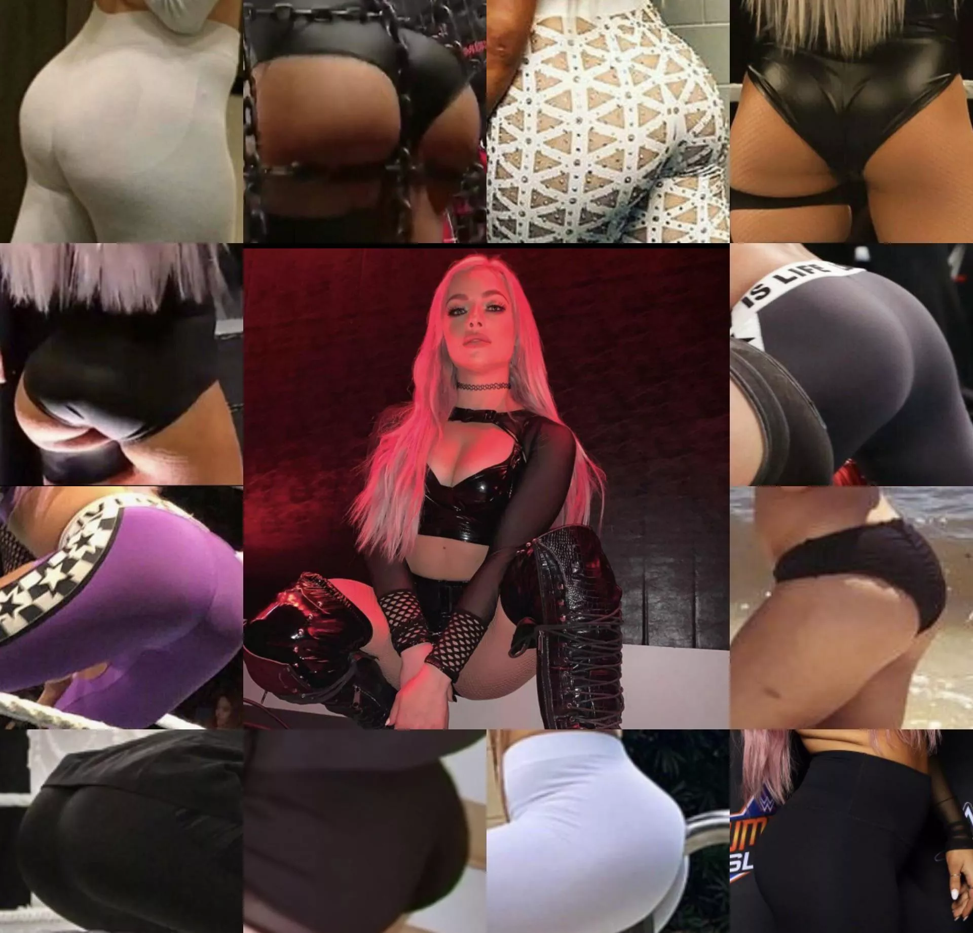 Liv Morgan Booty collage🍑🤤