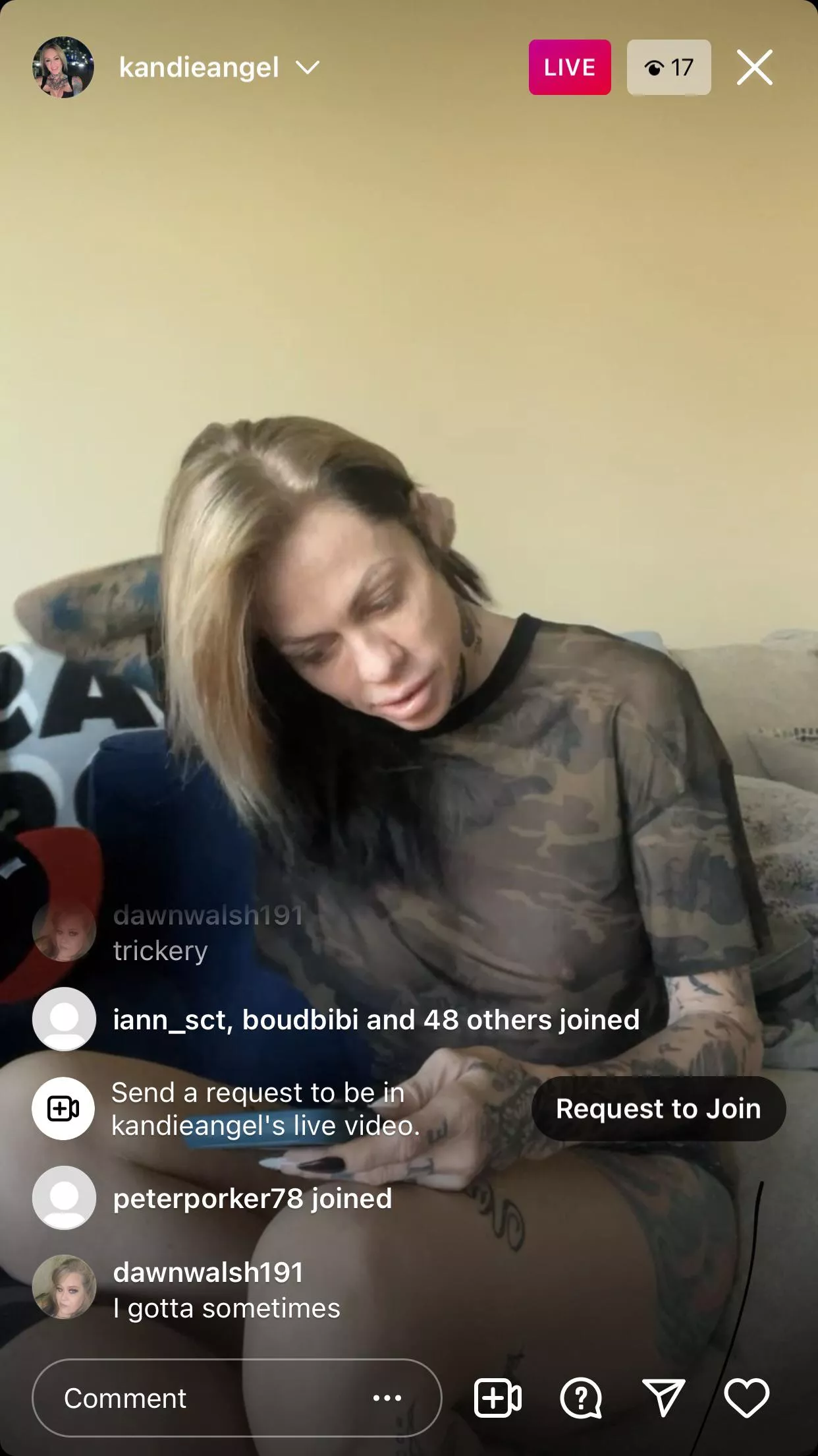 Live see through rn