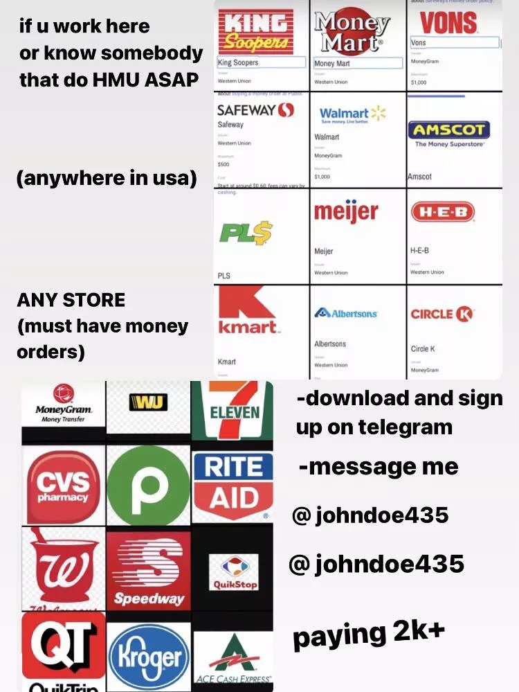 lmk if u work at any of these places