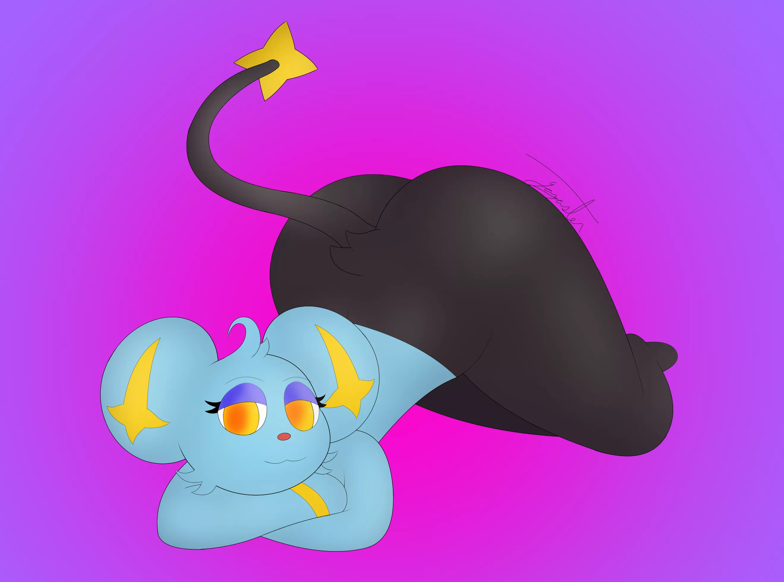 Local Shinx shakes his ass at you, more at 11 [Gazaster]