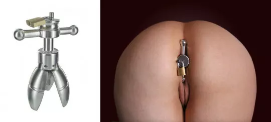 Lock in place butt plug, an interesting concept