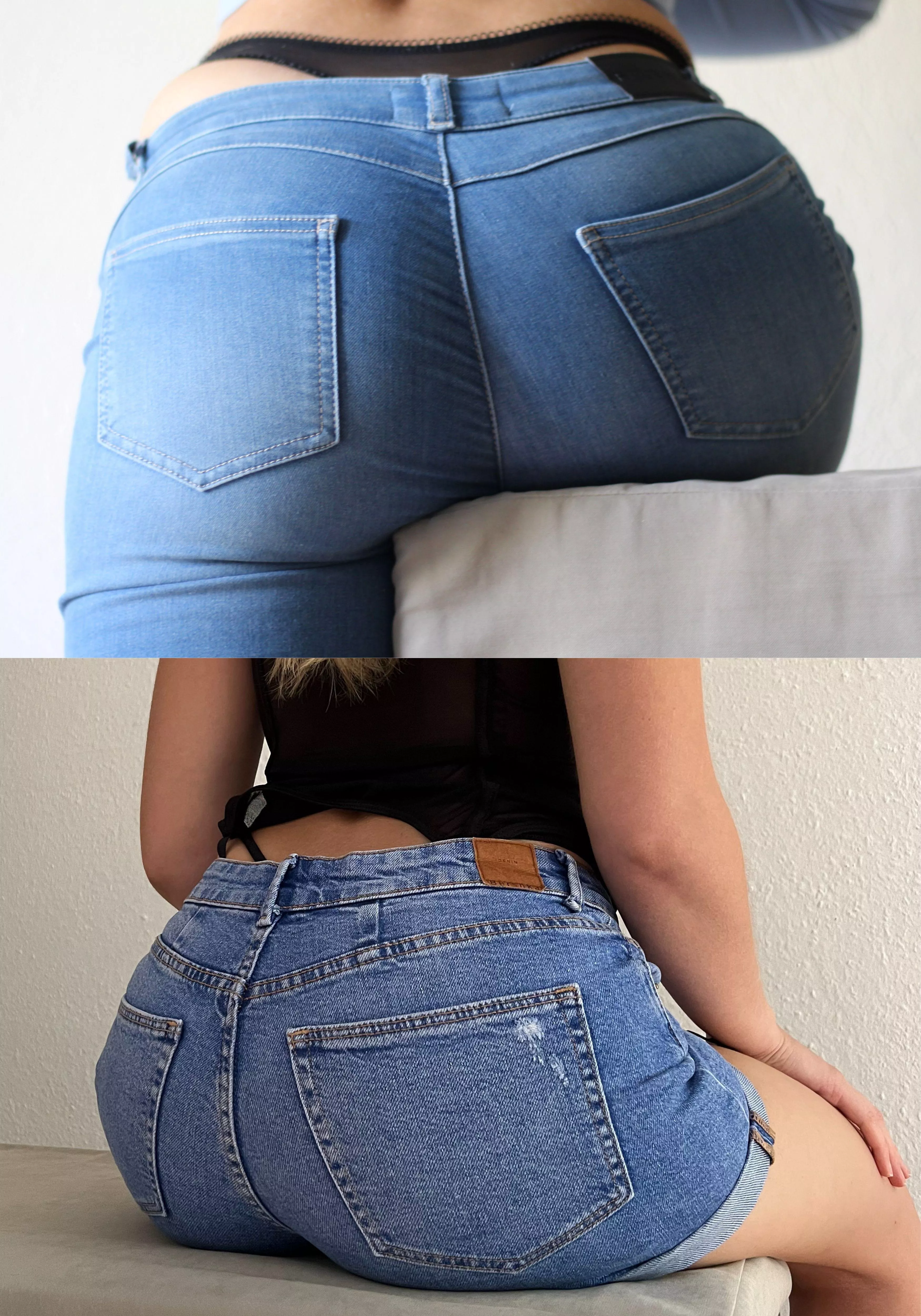 Long jeans or Hotpants ðŸ˜‰ðŸ‘