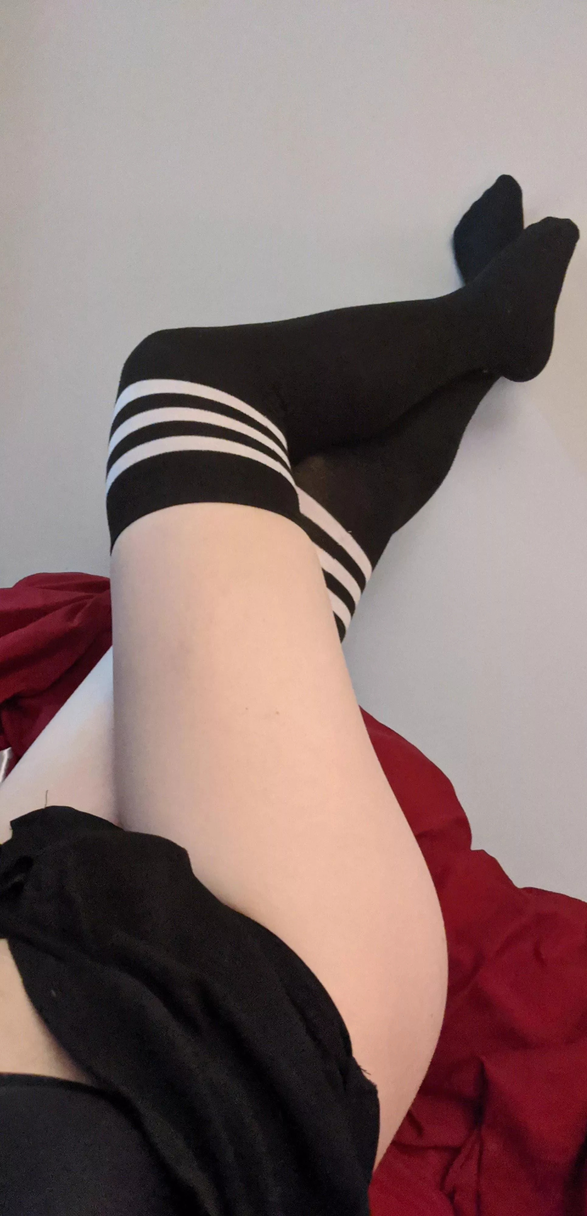 Long legs are meant for long socks!