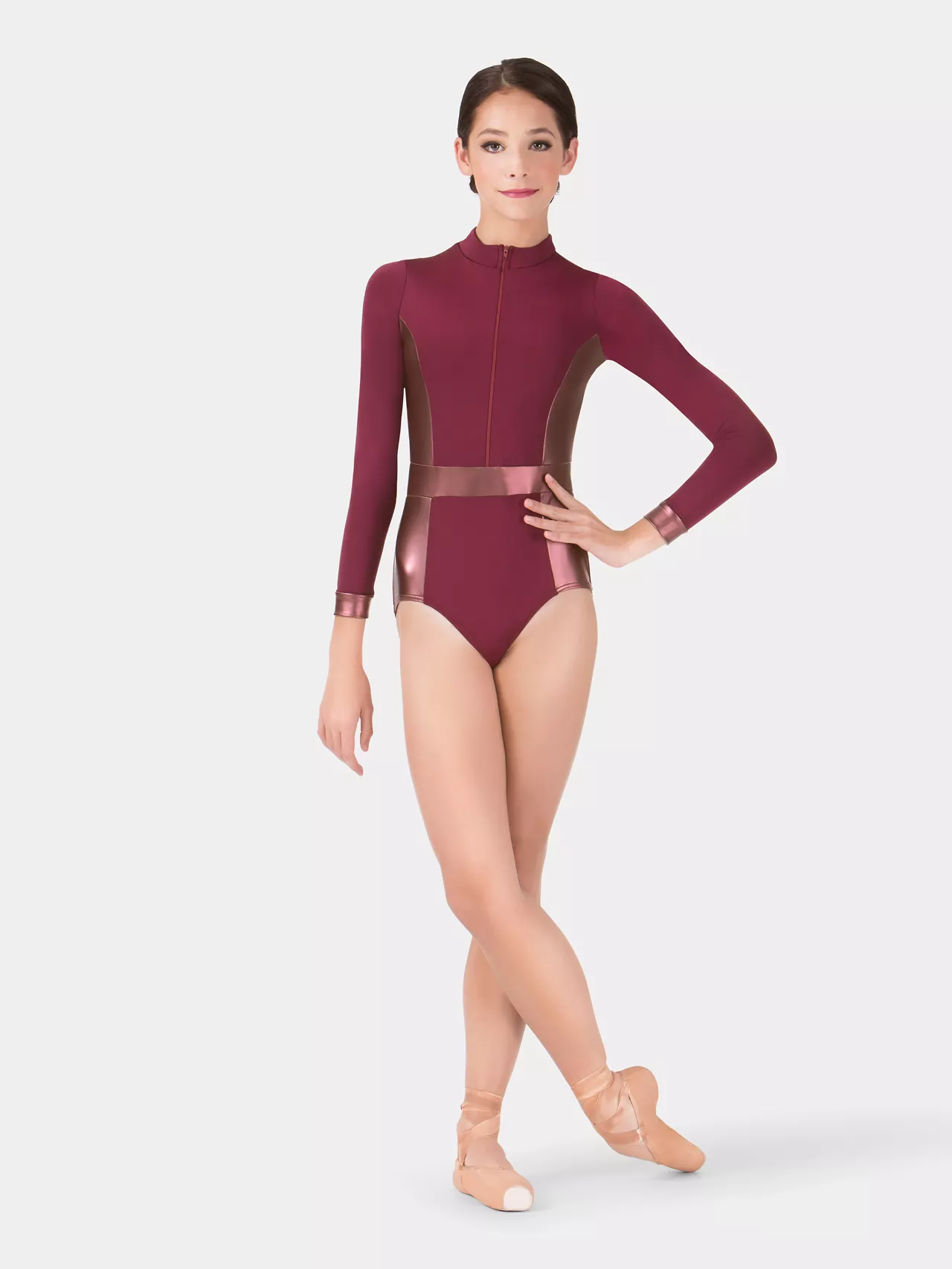 Long sleeve leotard