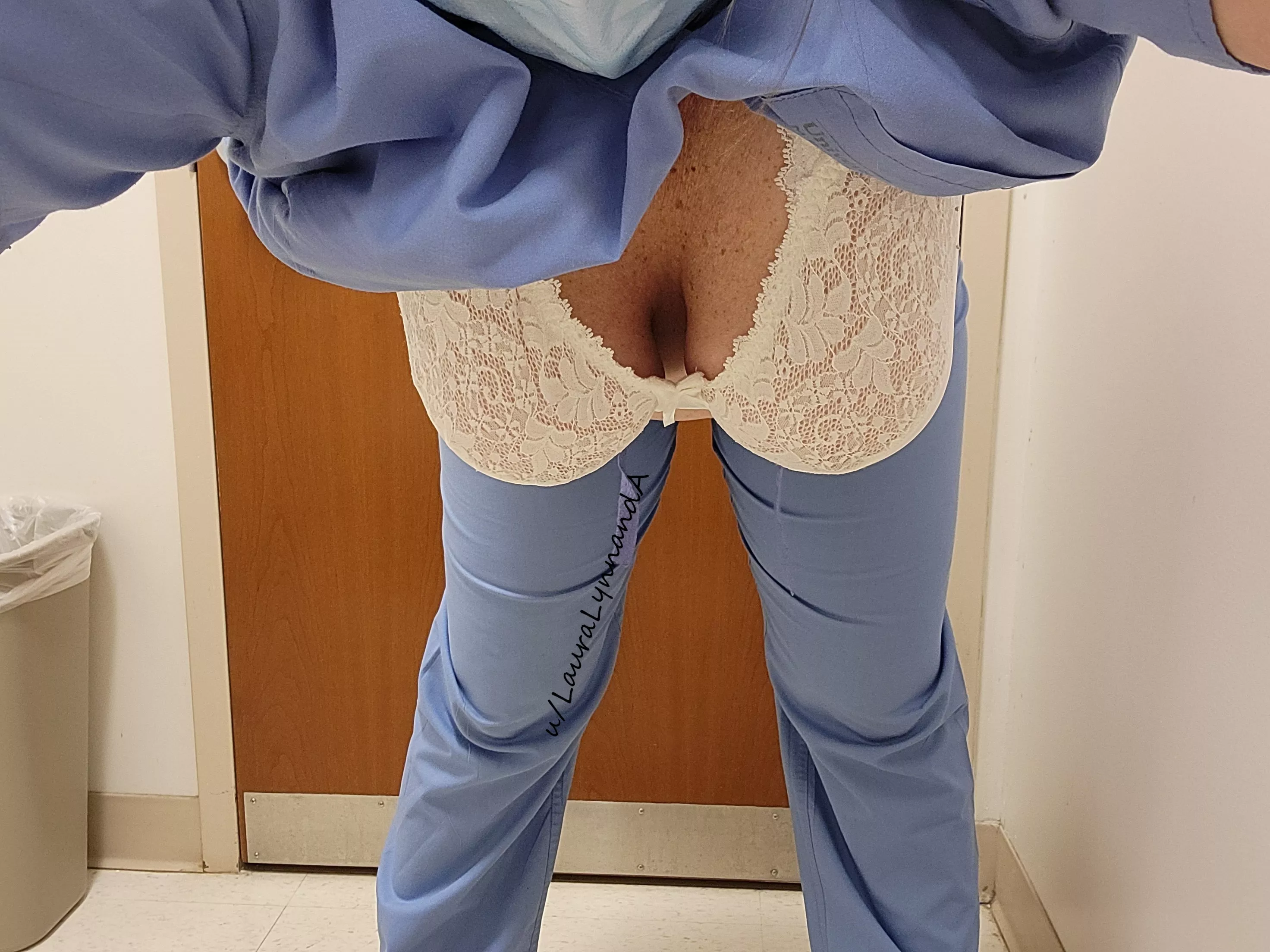 Look at what is hiding under my scrubs!!!