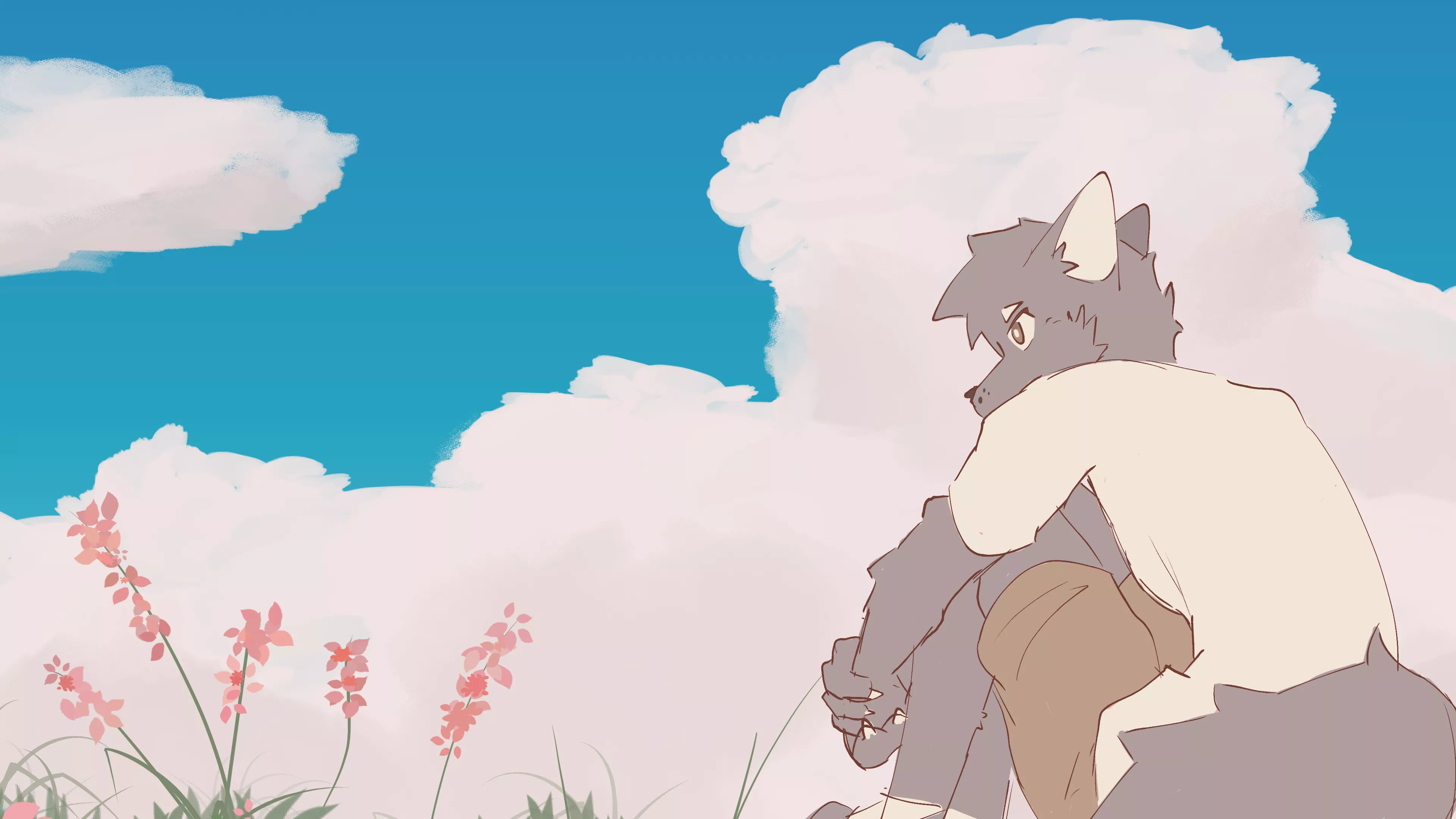 Looking for hope (Art by me)