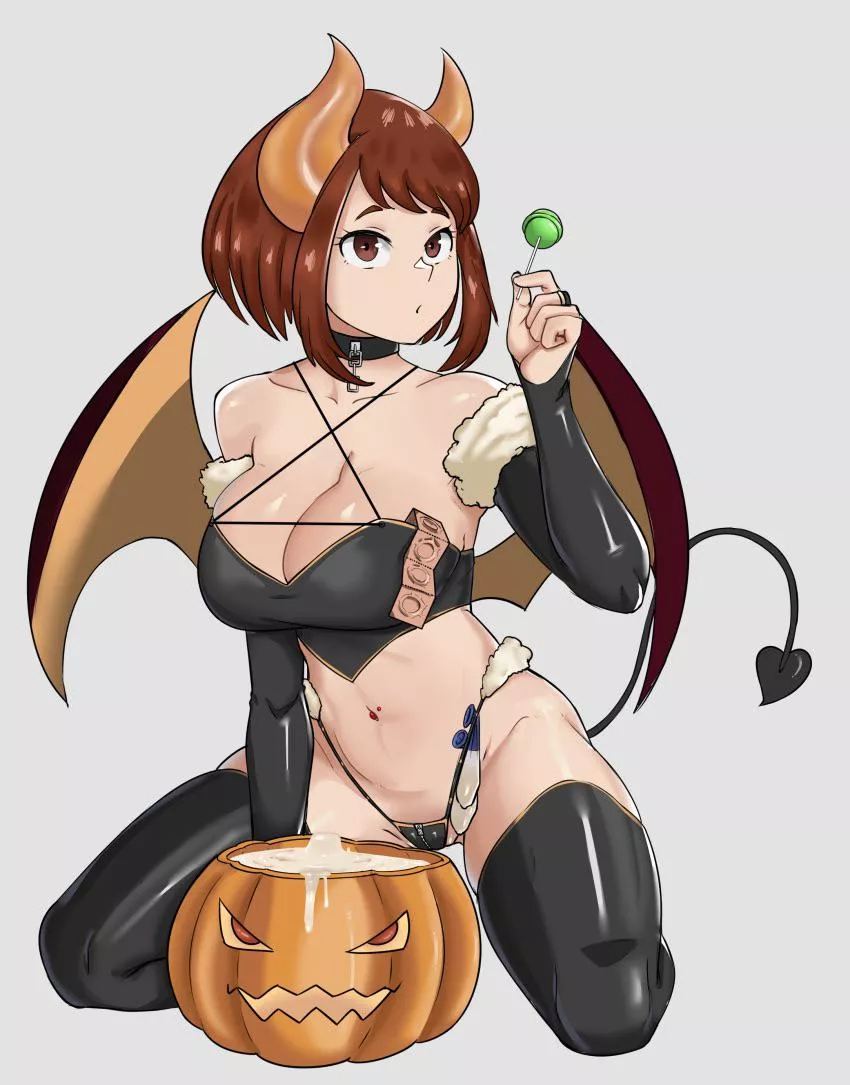 Looks like Ochako got a lot treats this year [My Hero Academia]