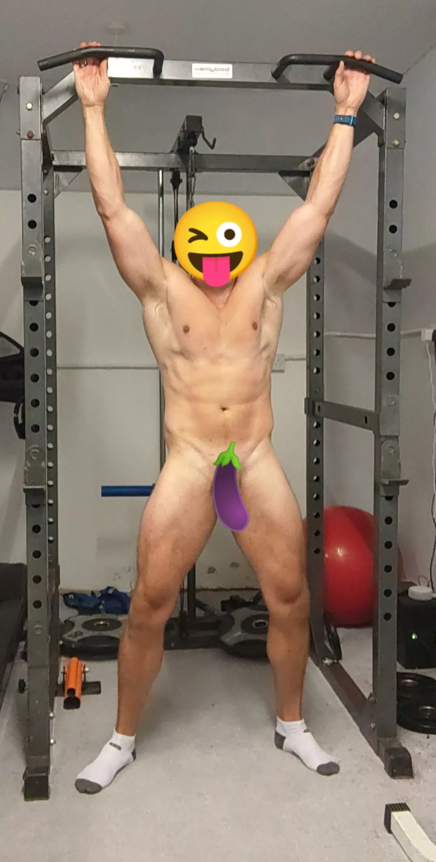 Love a naked workout 🍆