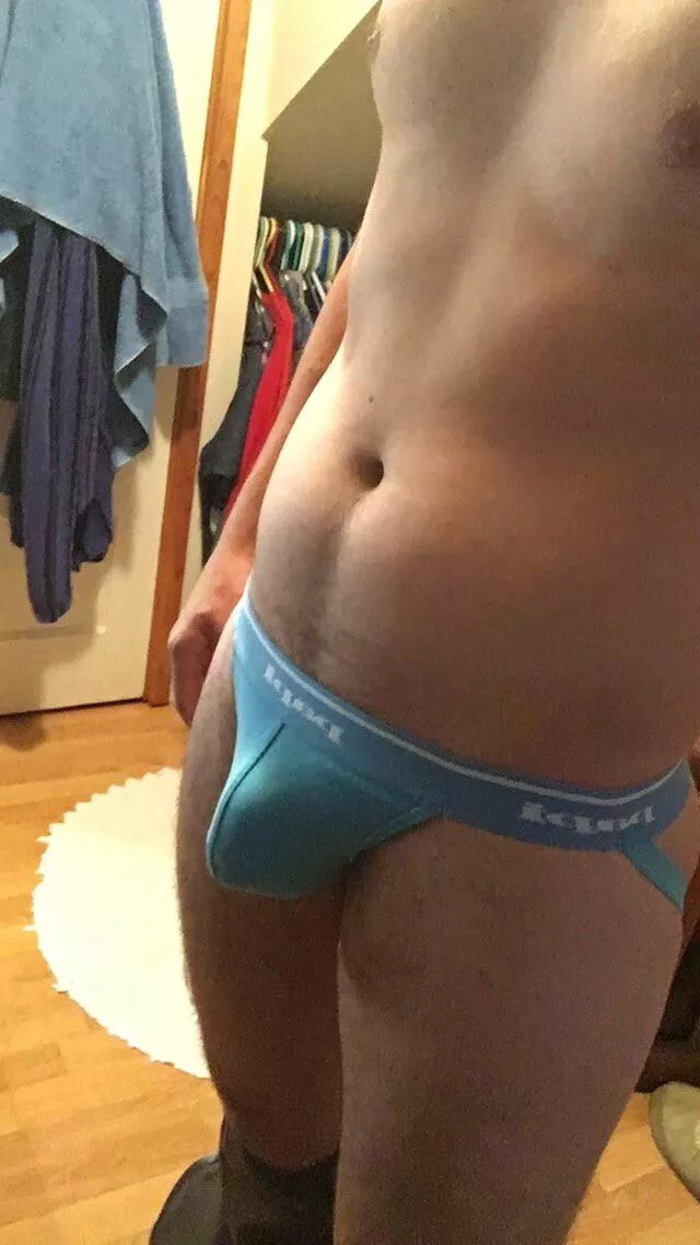 Love a nice fitting jock strap. Anyone wanna swap pairs?