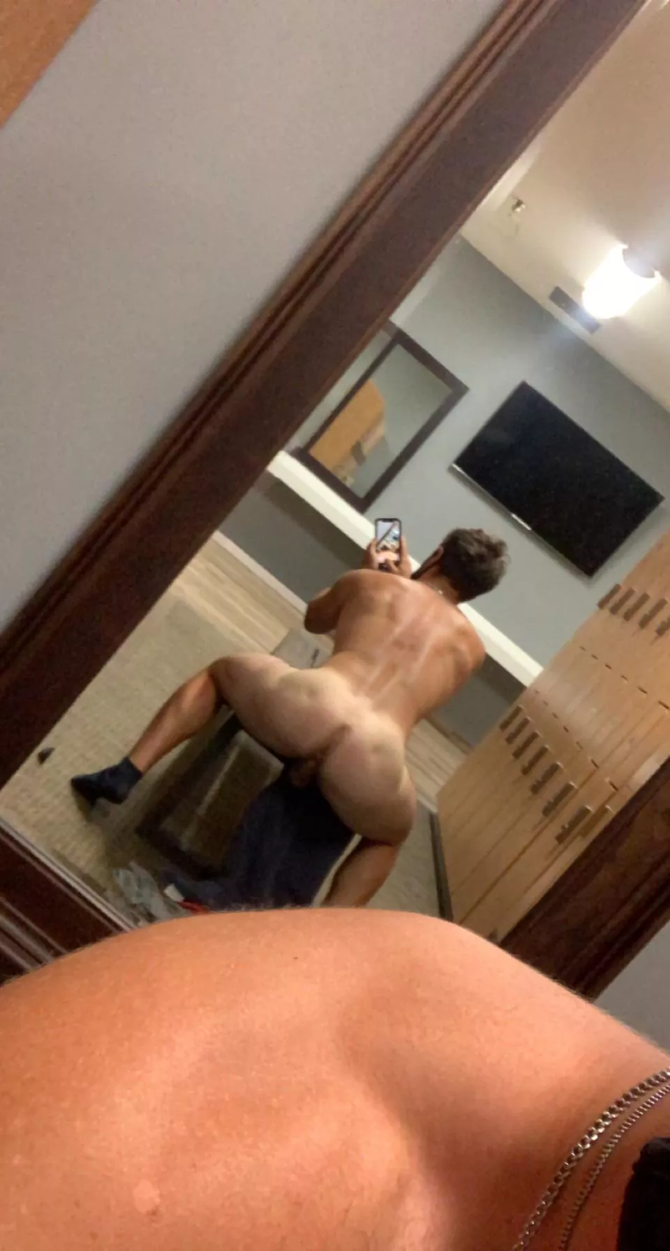 Love a nice locker room mirror