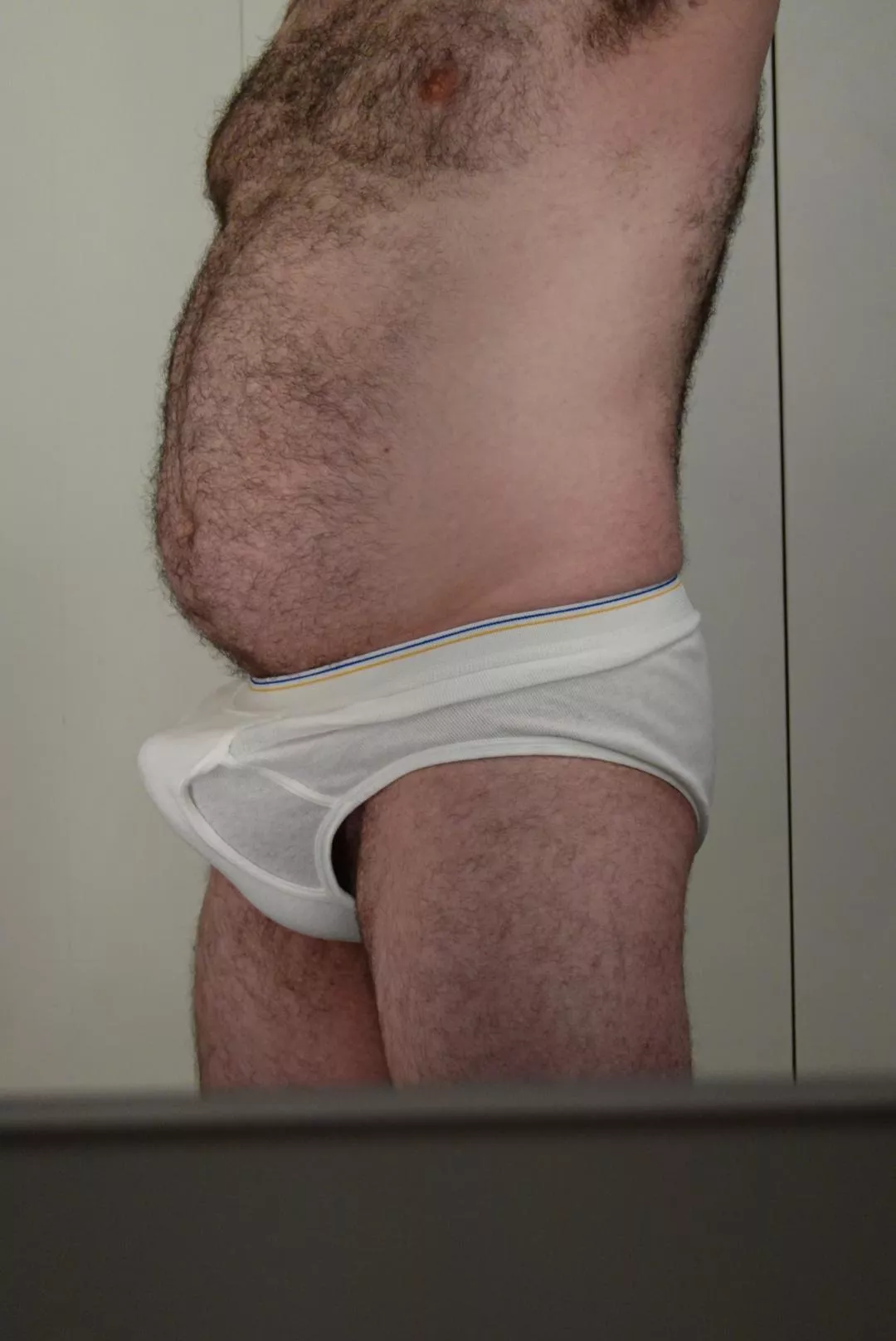 Love how comfortable it is to get hard in my briefs