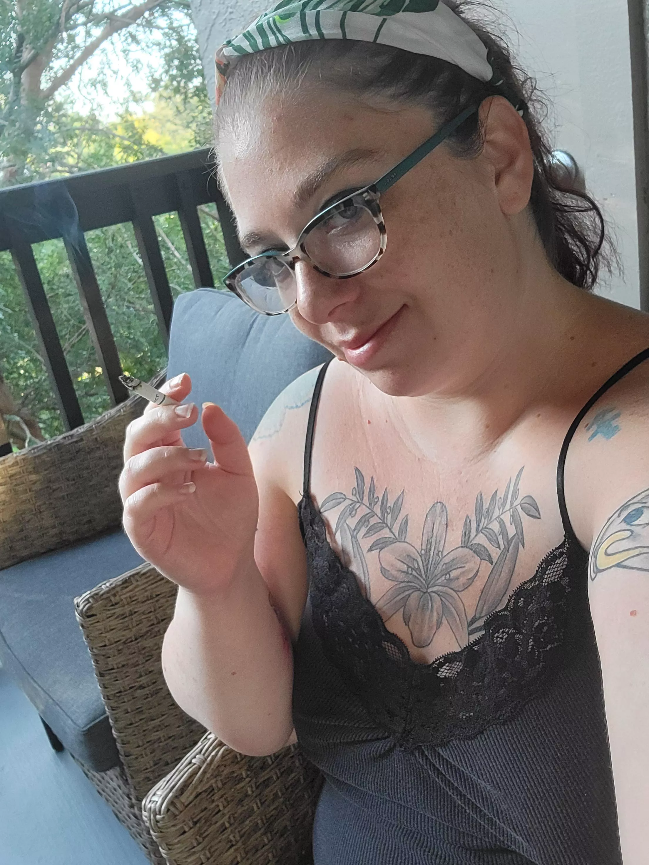 Love my morning smokes on the balcony