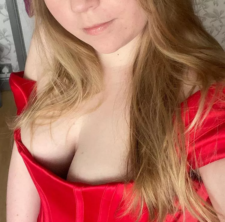 Love my red corset