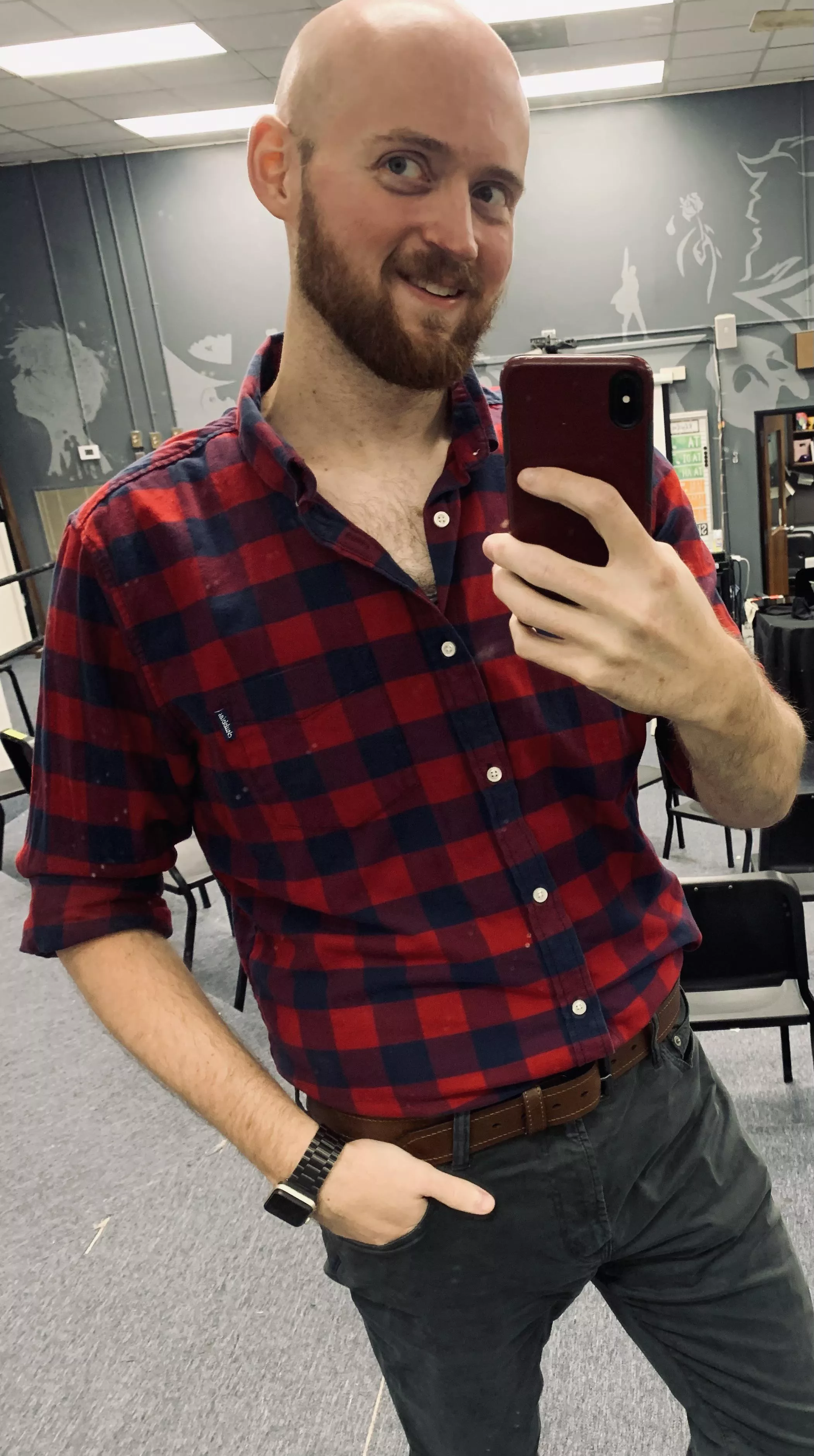 Love when it’s cold enough to bring out the flannel!