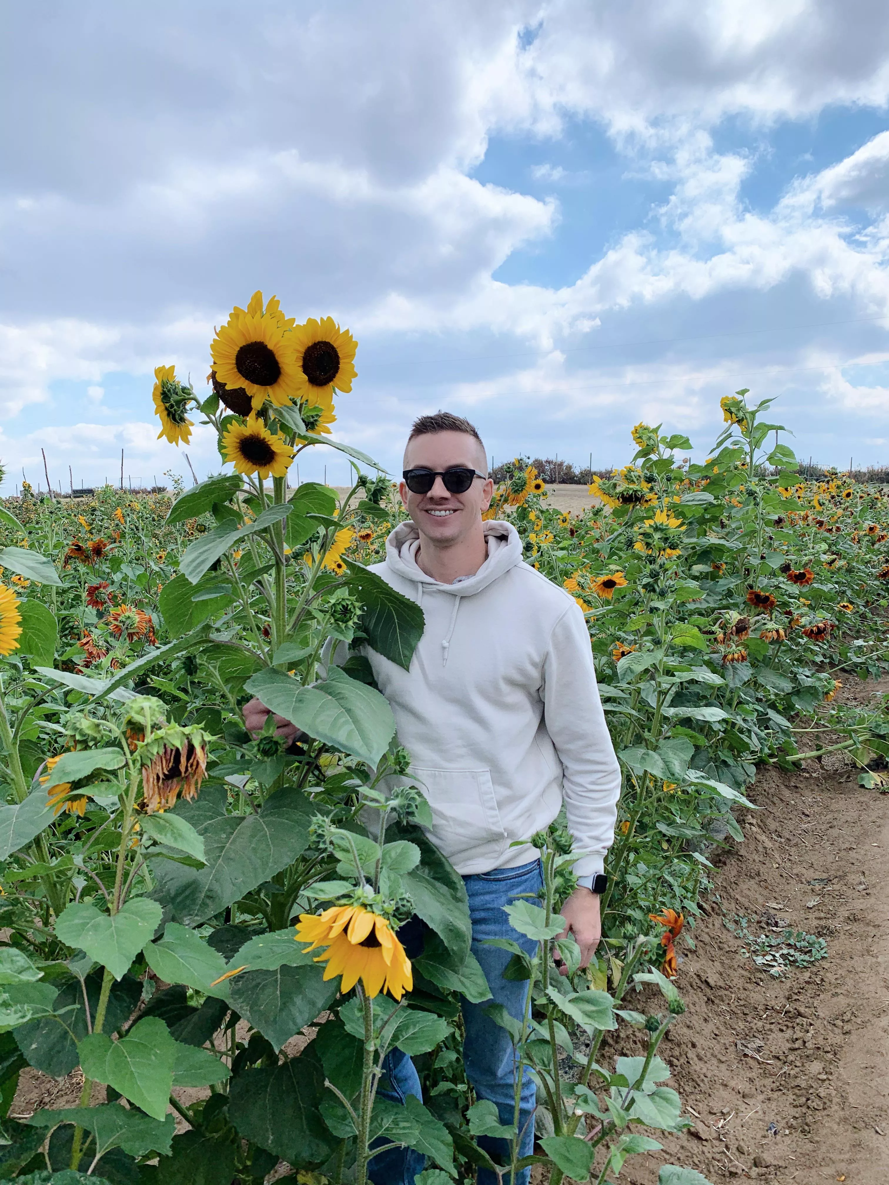 Loves a sunflower field.