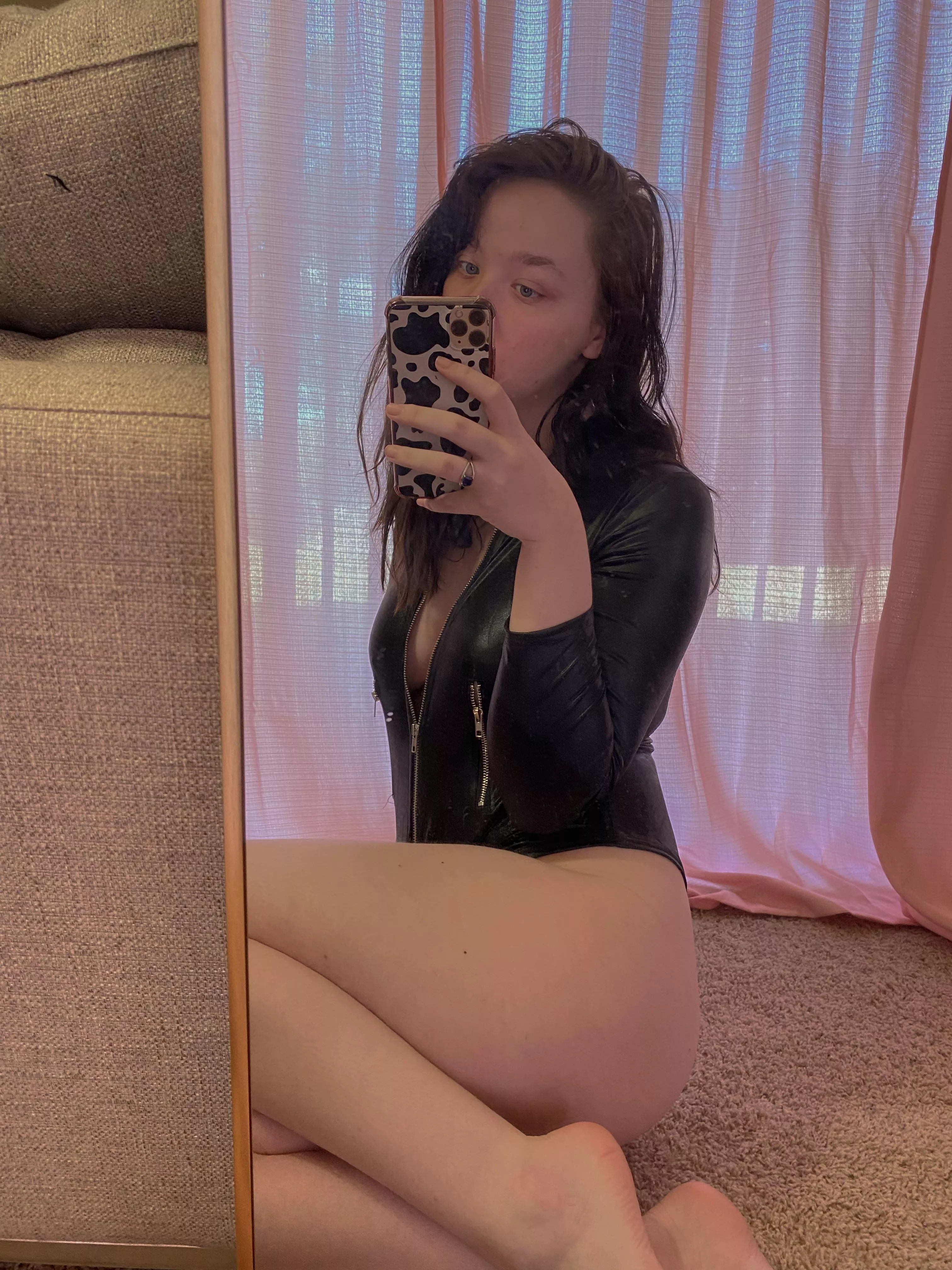 Loving my black bodysuit