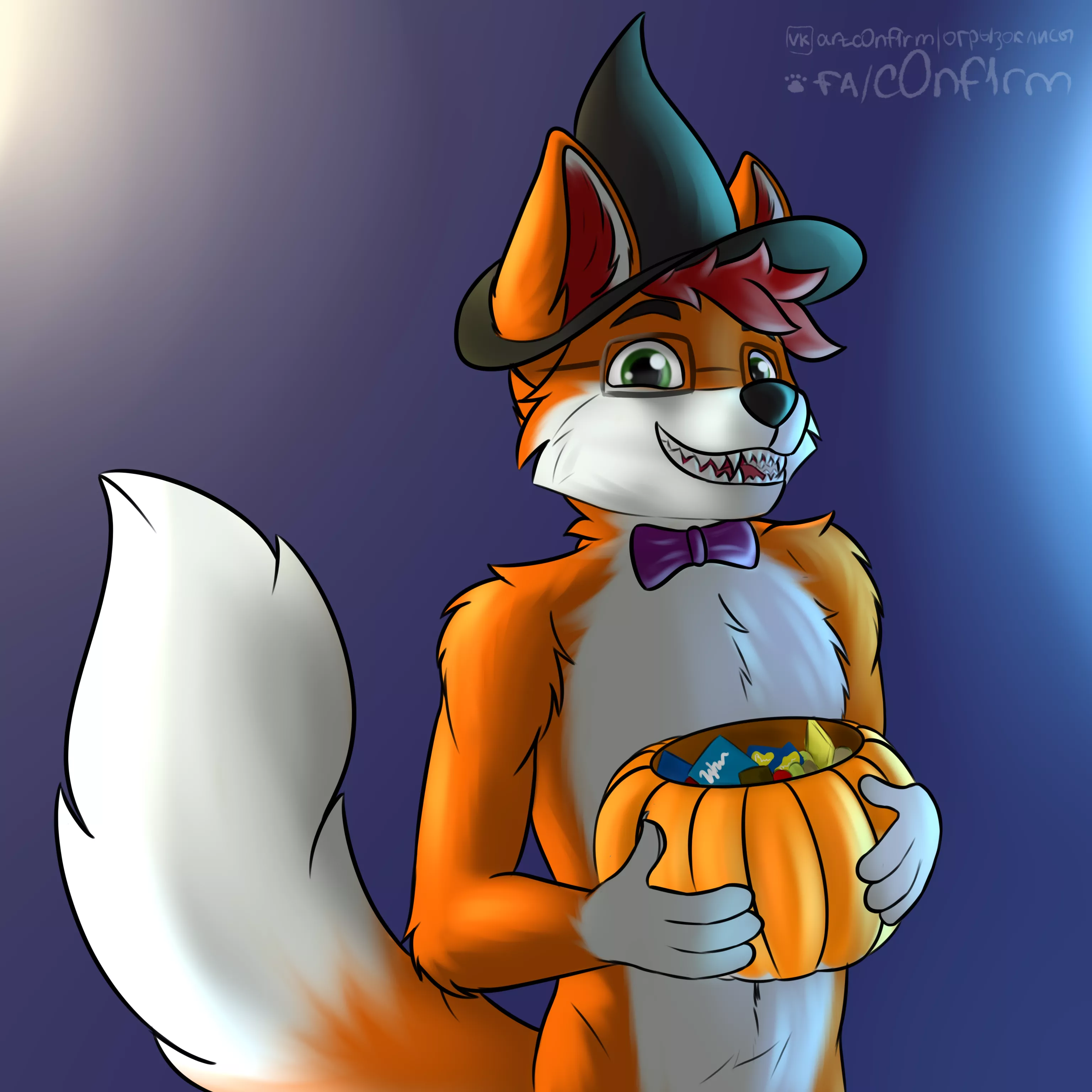 Luca sharing spookness(and chocolate) owo