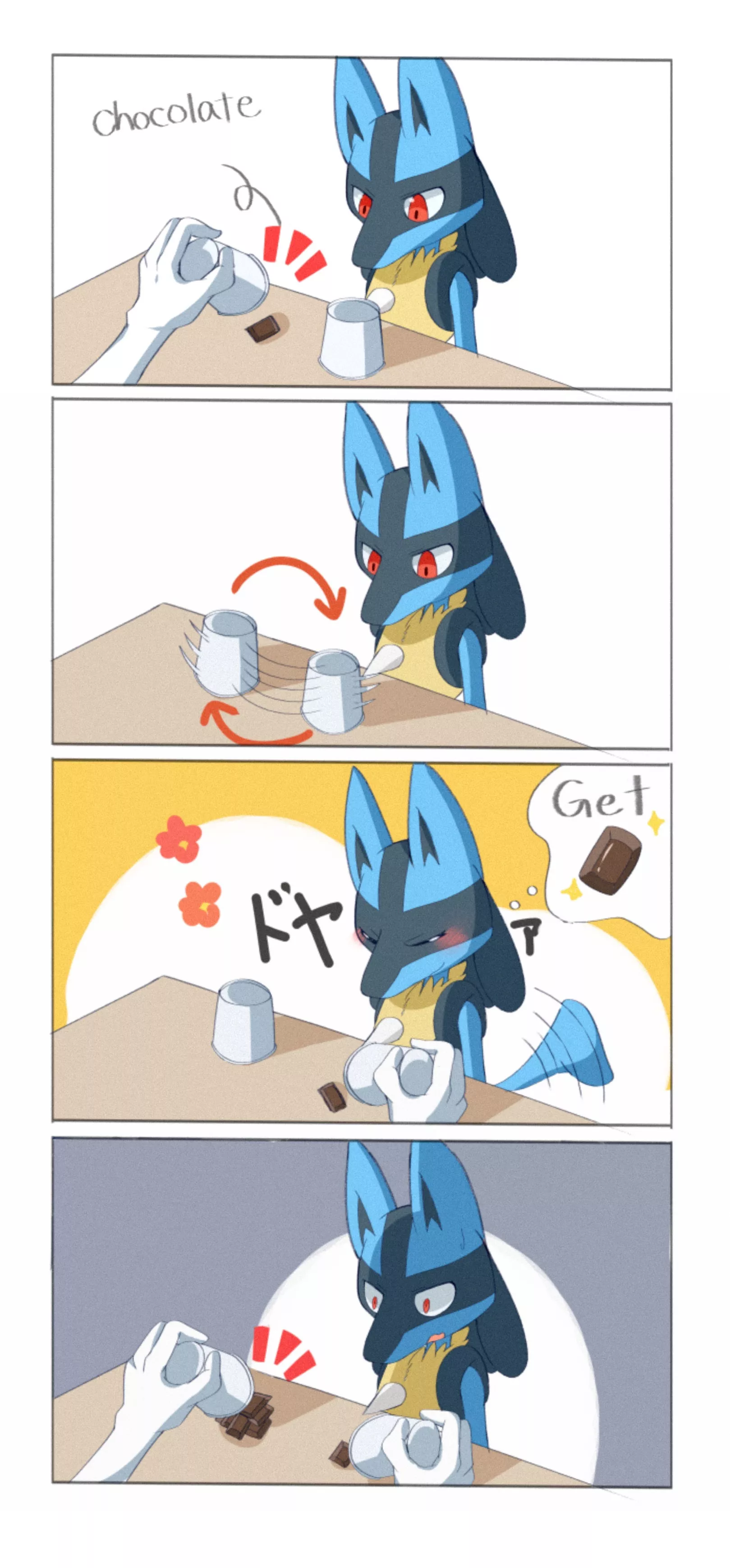 Lucario gets bamboozled