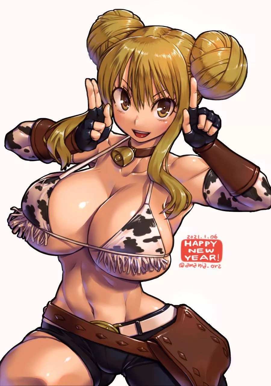 Lucy with some milkersâ€¦