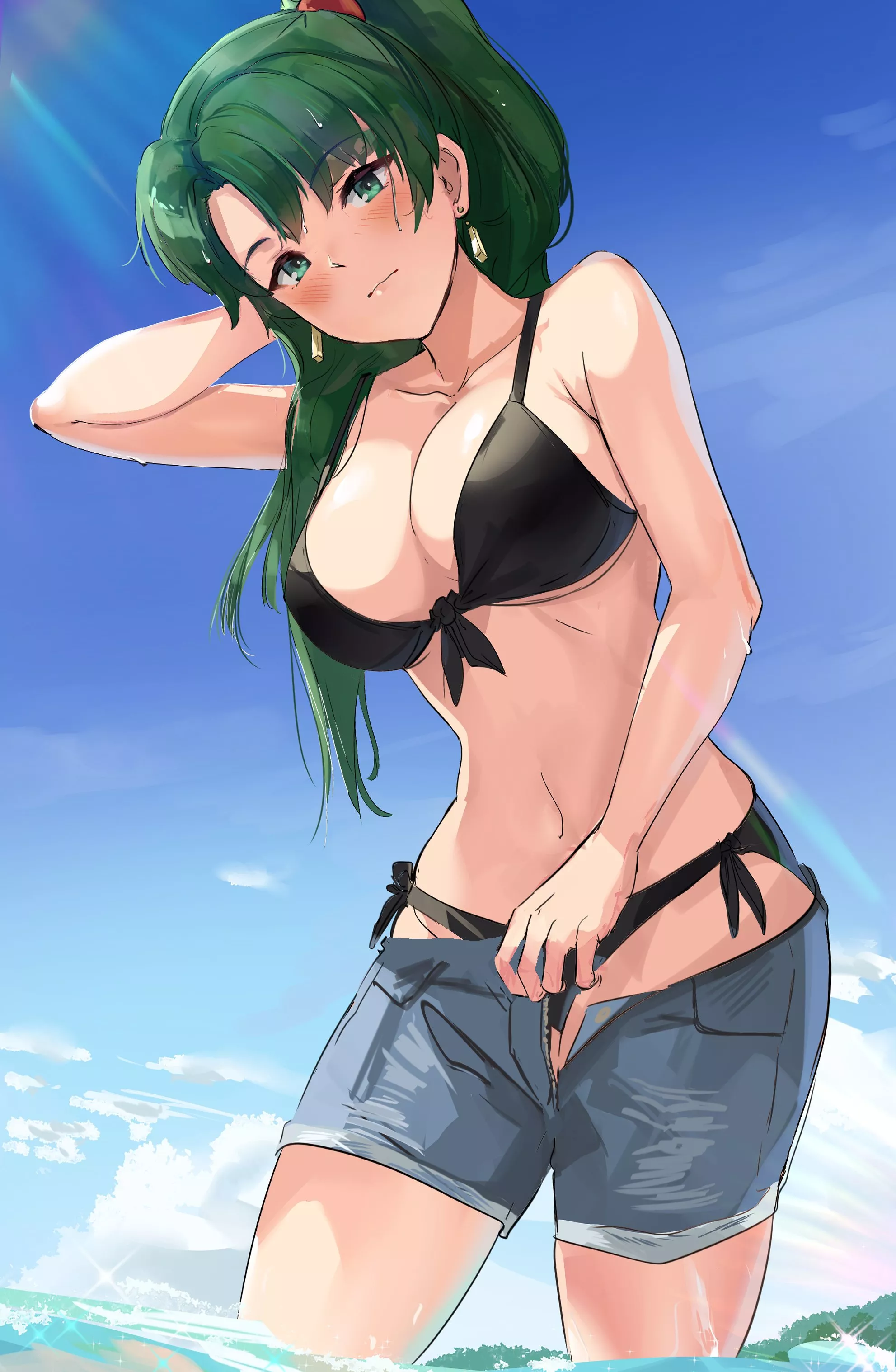 Lyn at the beach (Ormille) [AT]