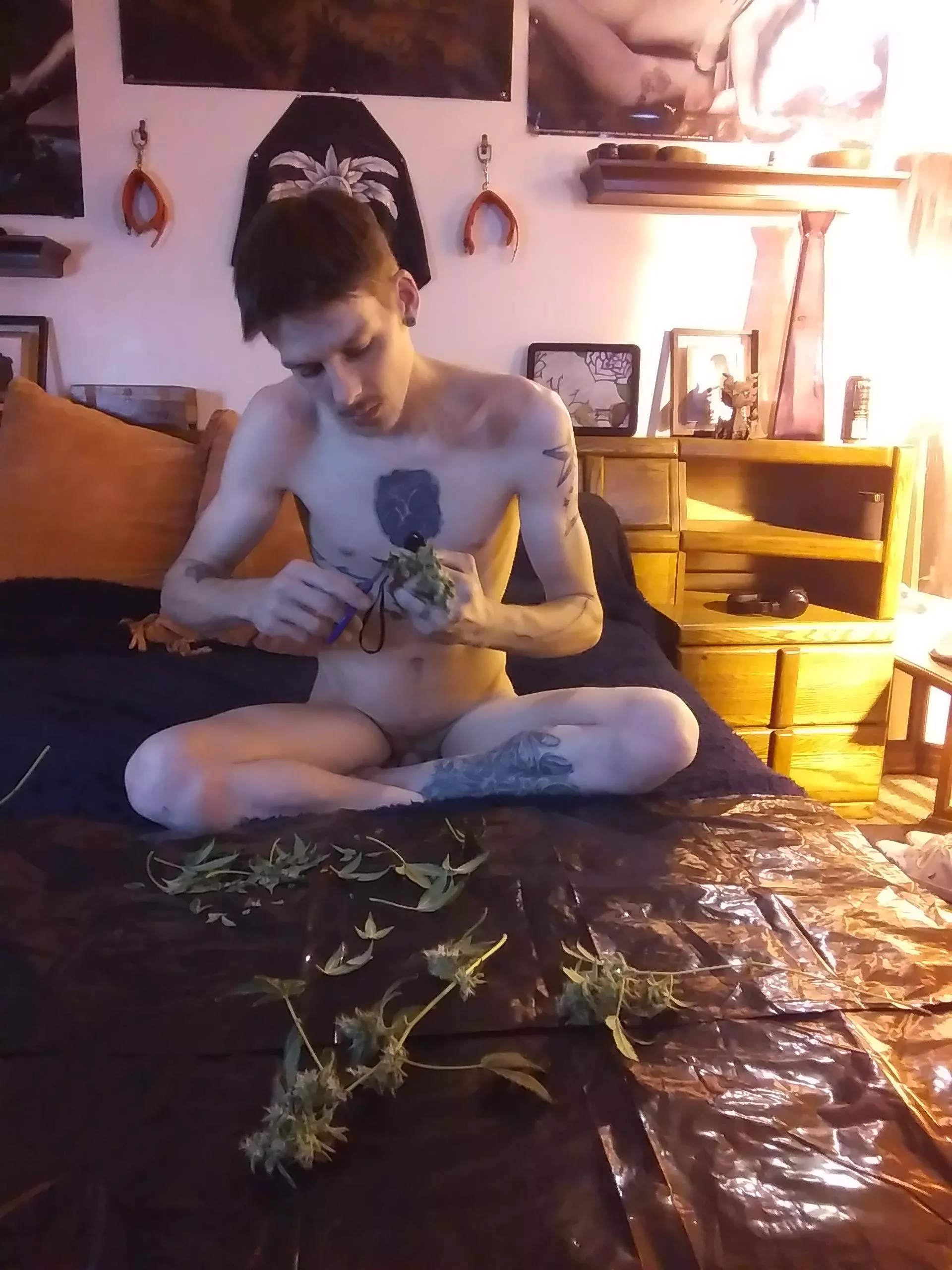 [M] [23] trimming up some mary jane 🔥😈😘👌