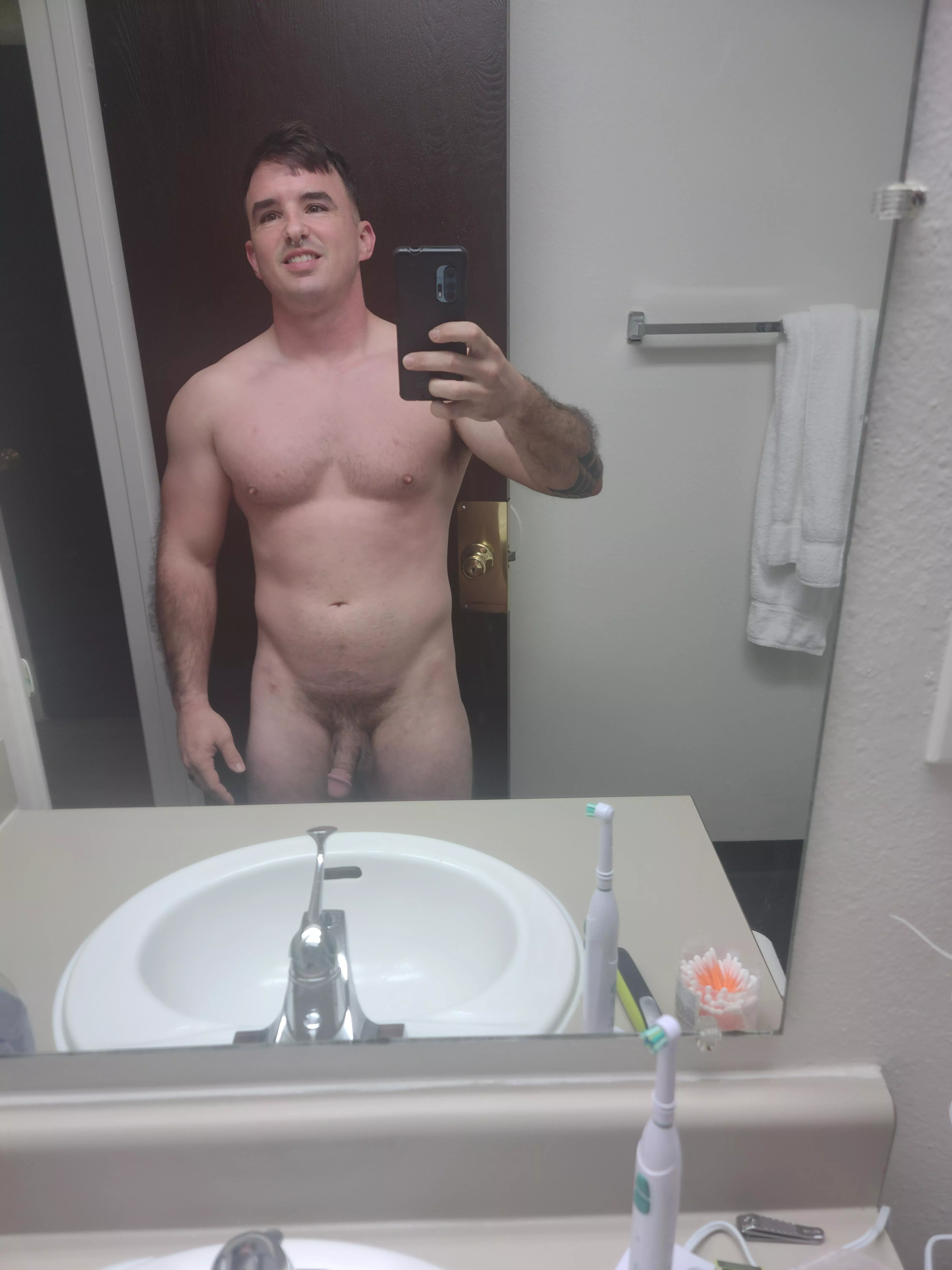 M 30 5'6 162. Working in getting comfortable with my body