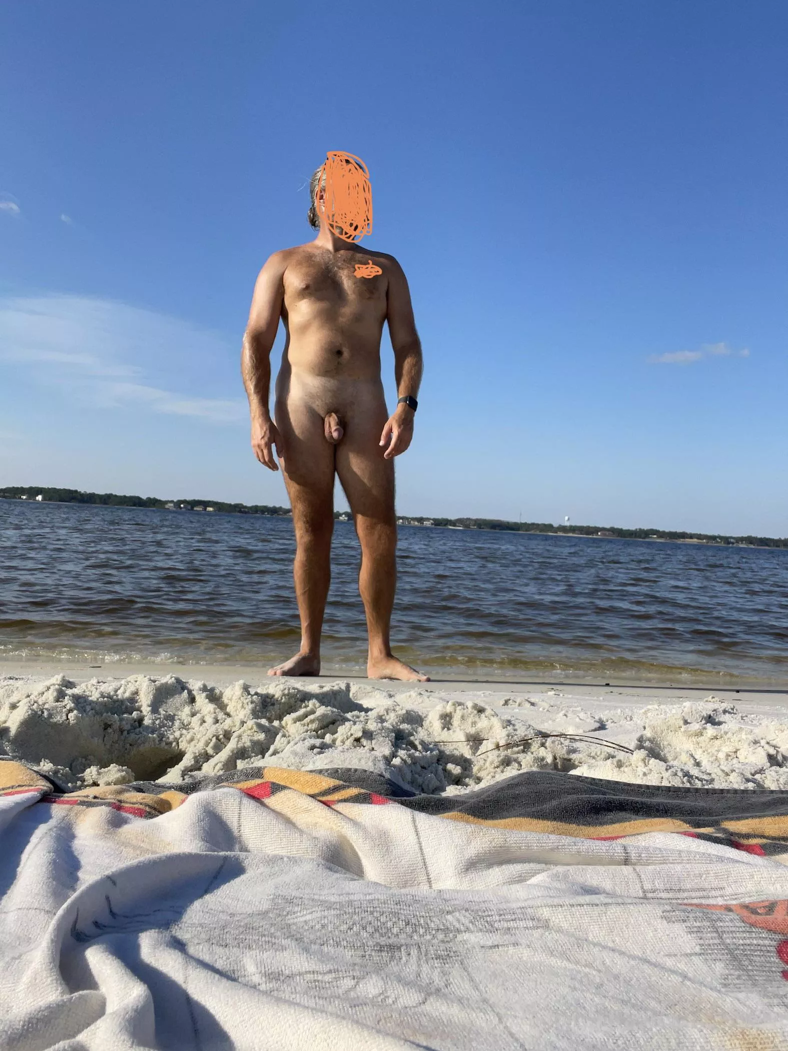 [M] 42, 180, 5’10” Squeezing in all the good beach days I can before the season is over.