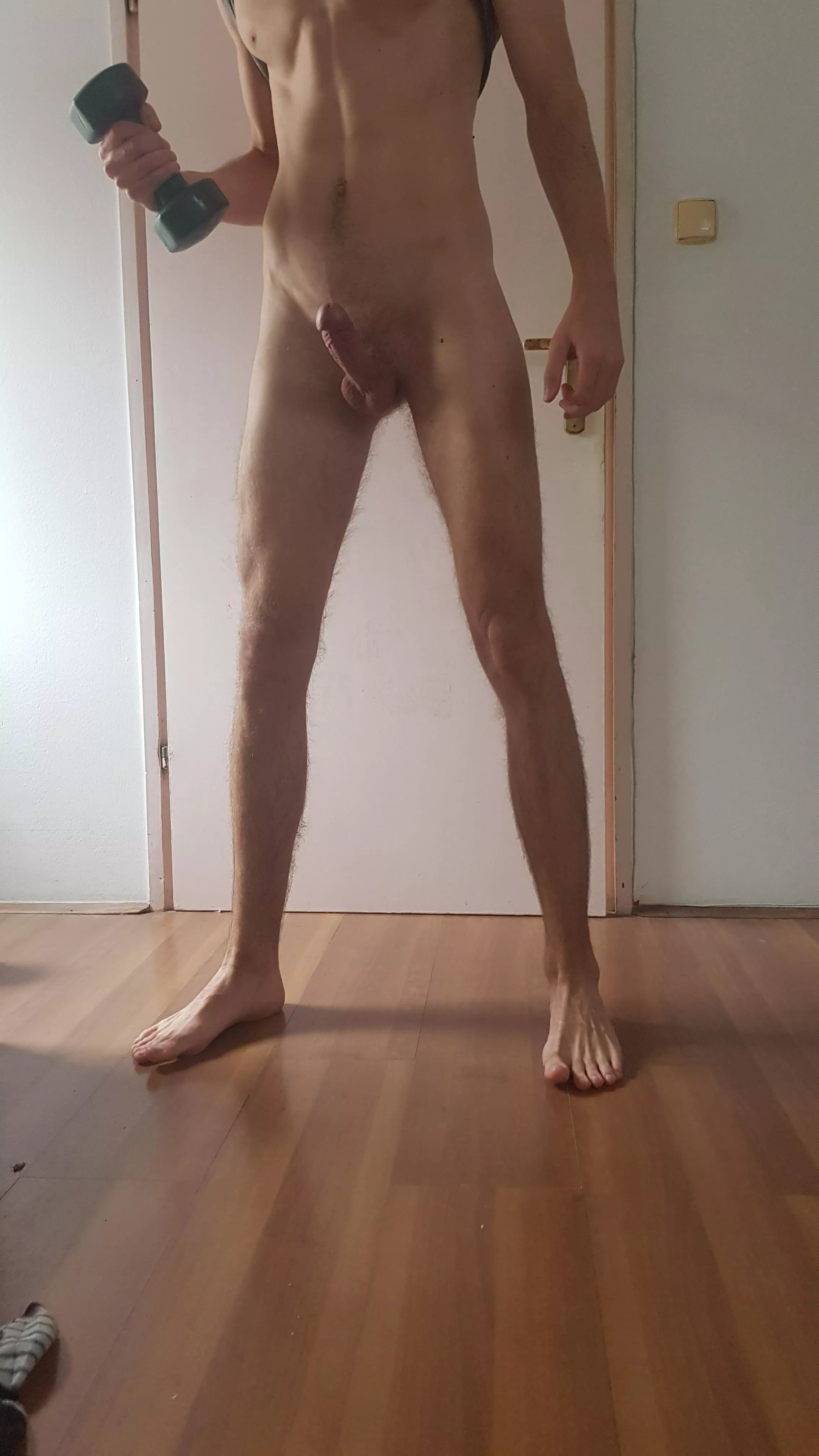 [M] Got horny in the middle of working out