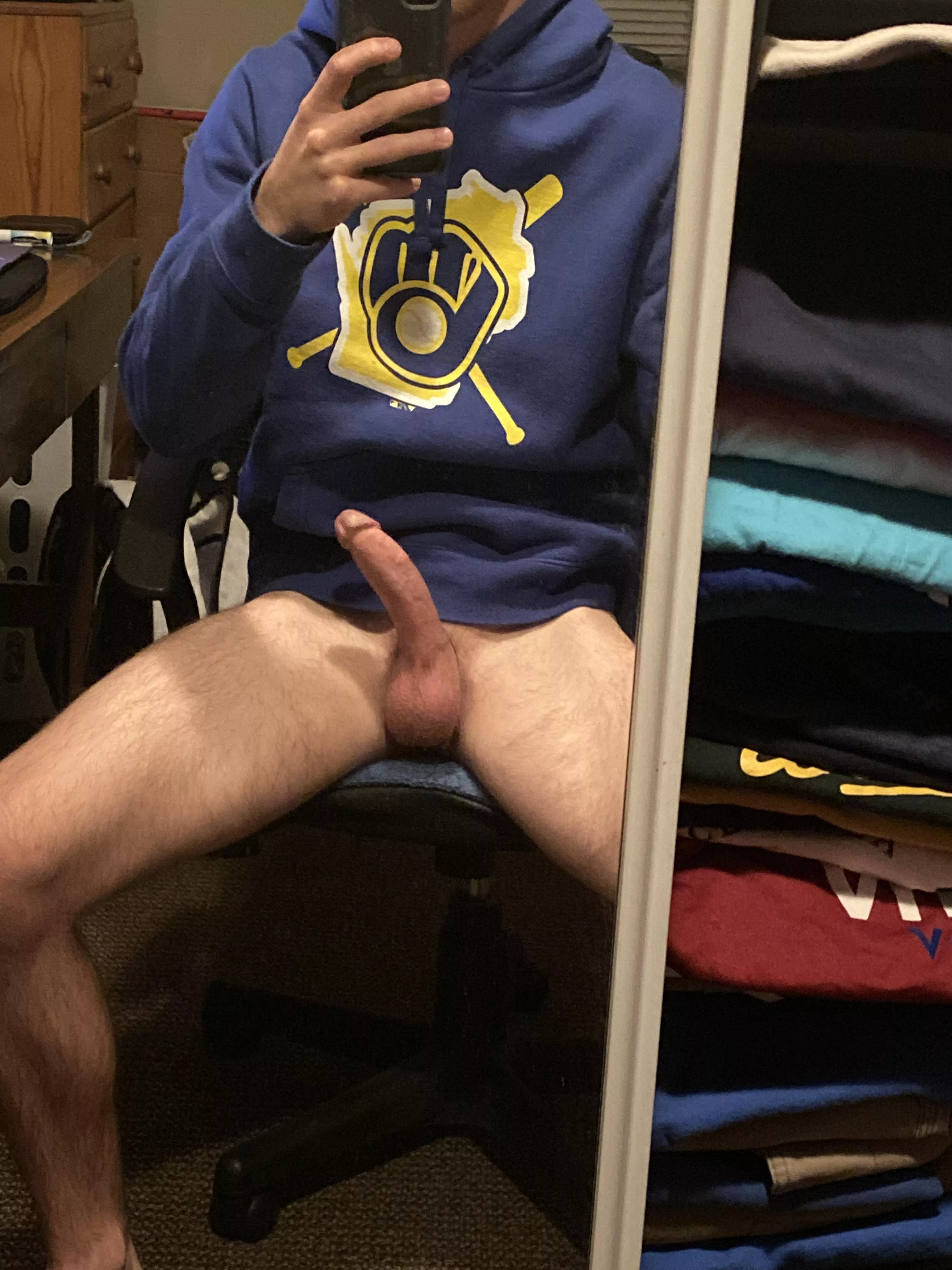 [m] How does my morning wood look?