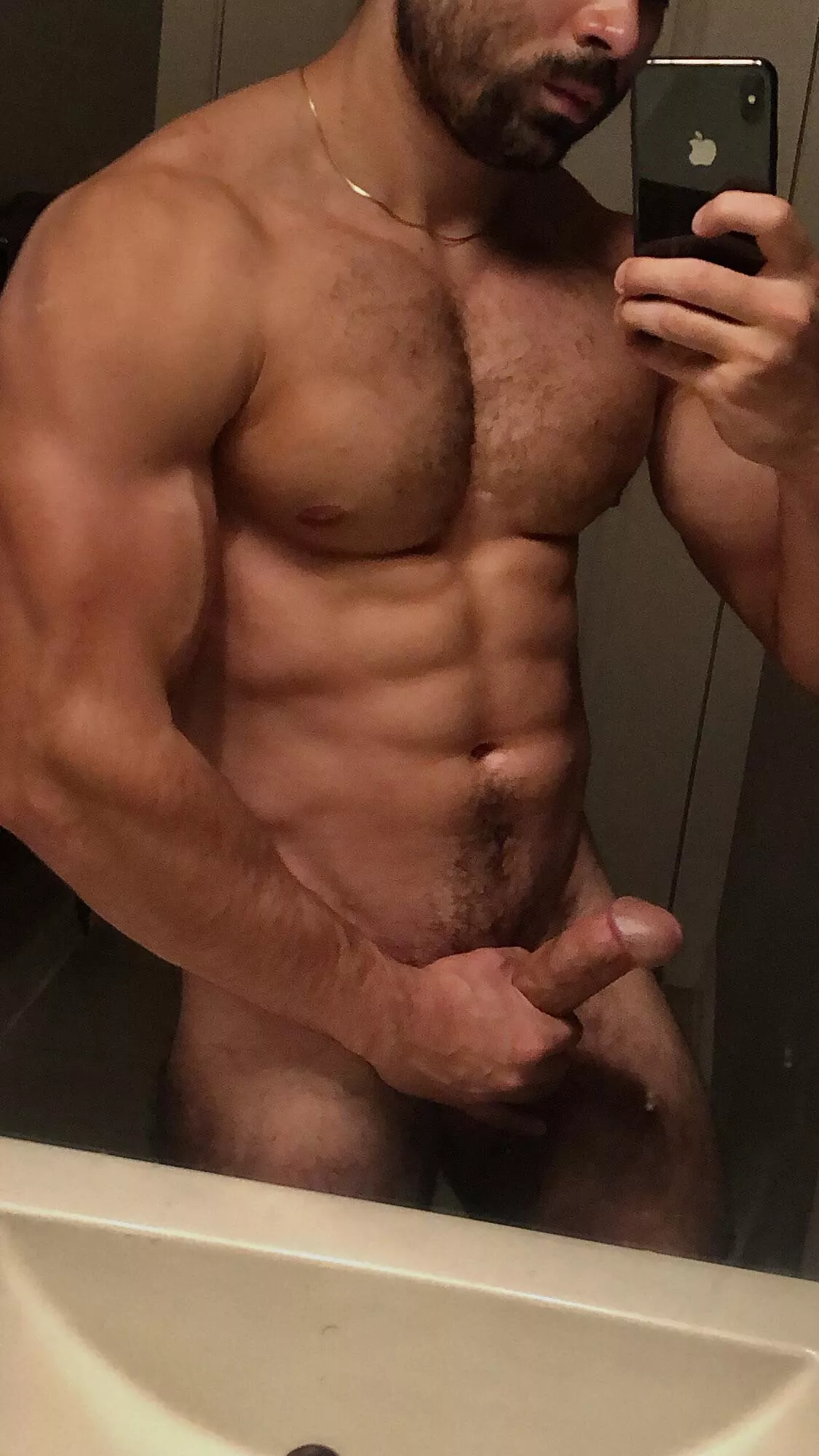 [M] just a post workout nude