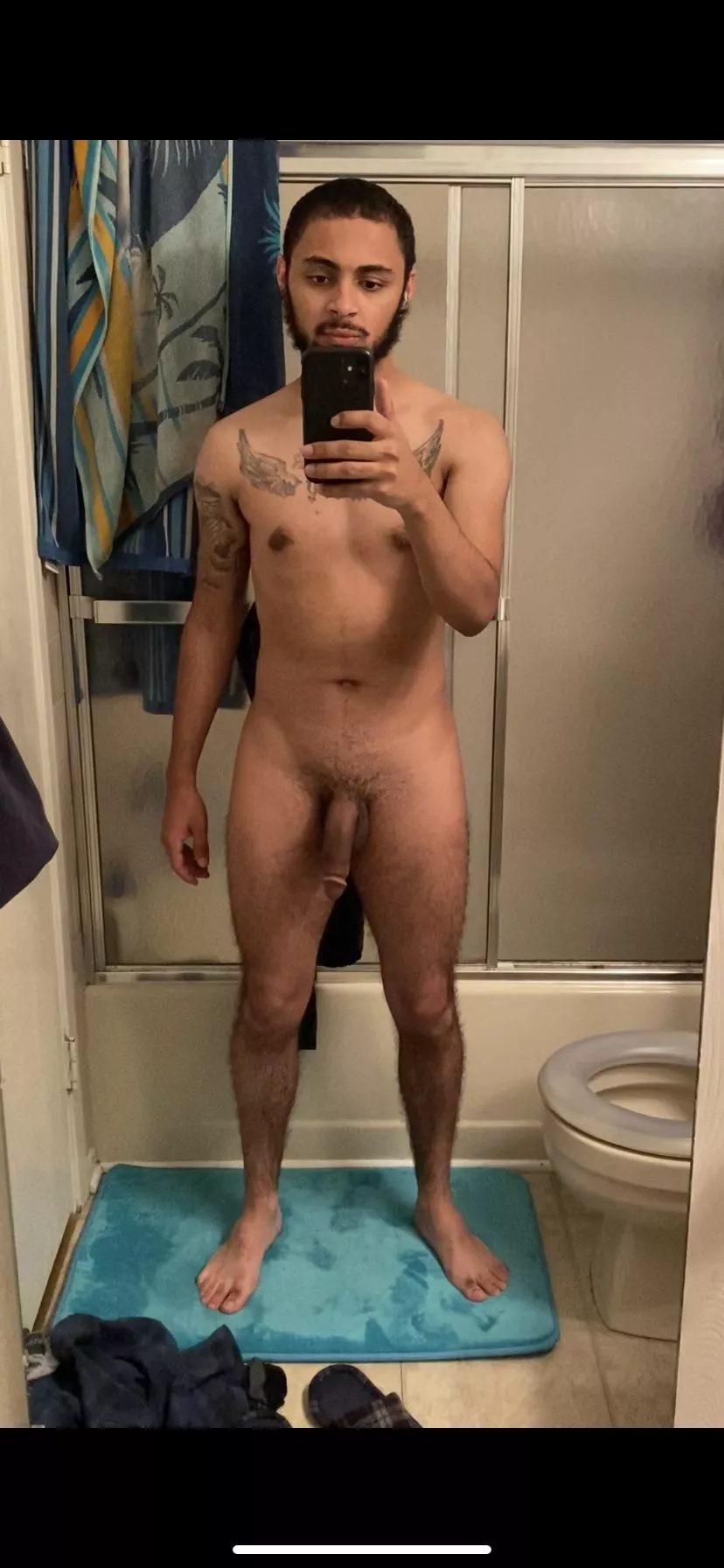 [M] ready to shower