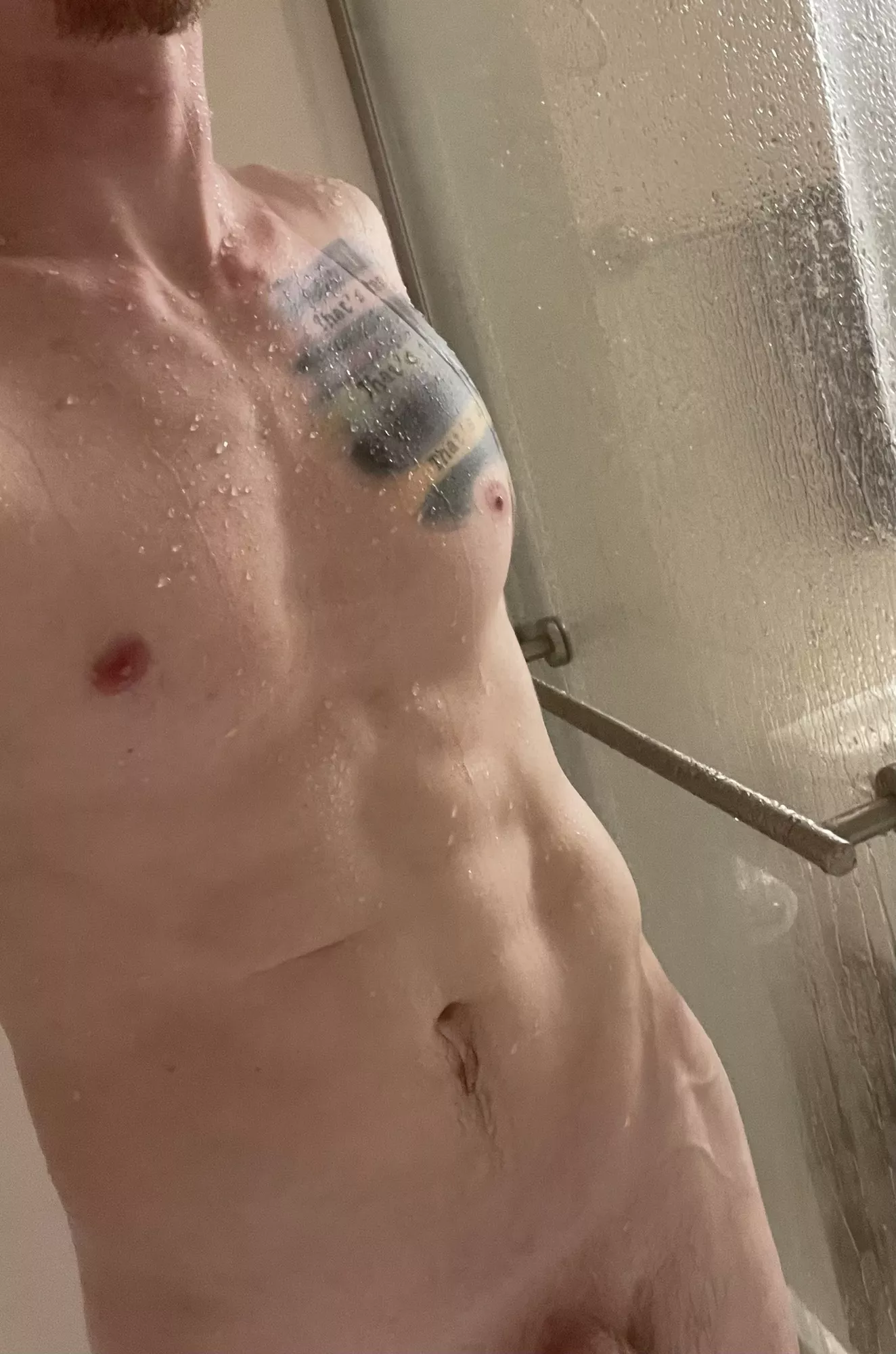 [M] Shower beer off screen