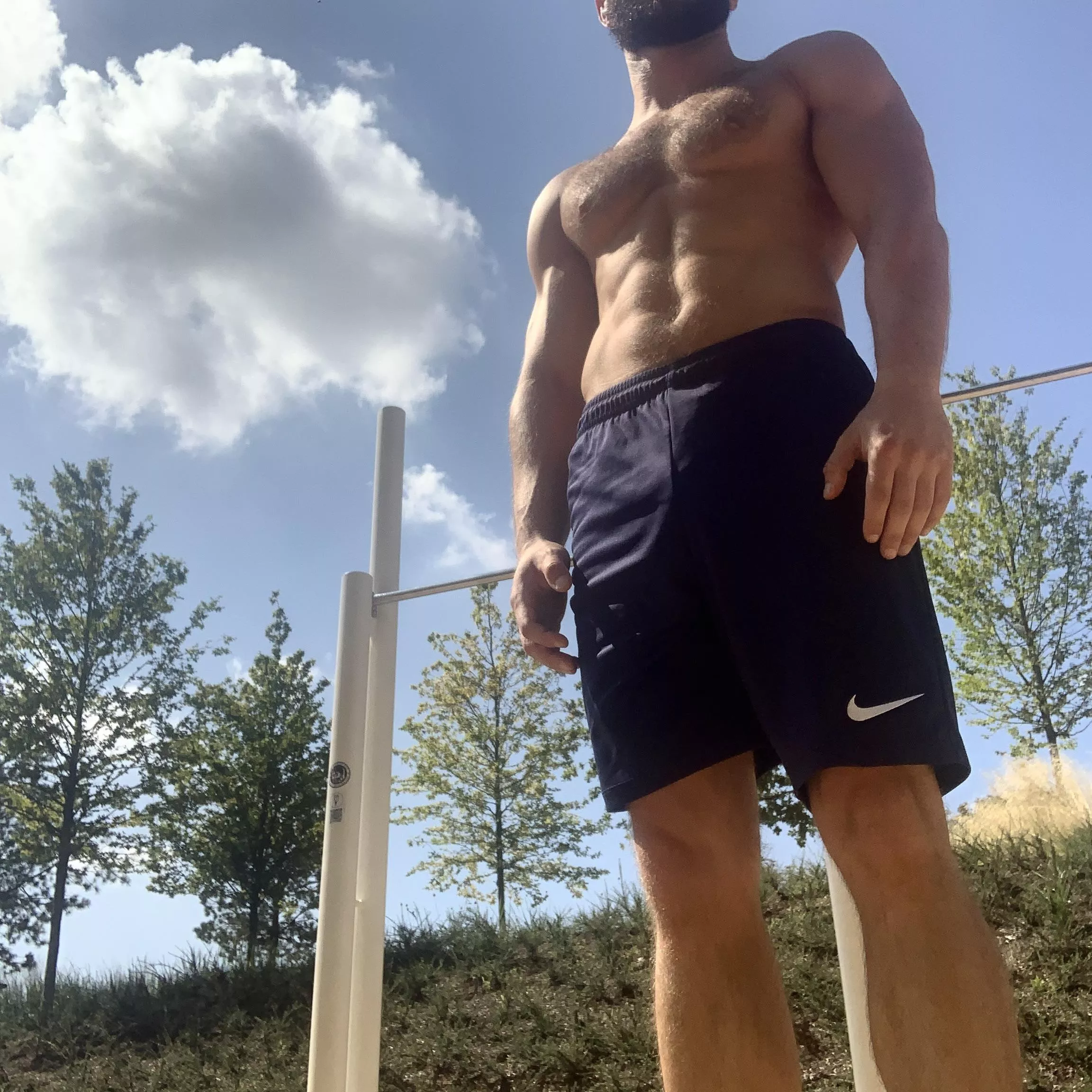 [M] When workout outside was an option