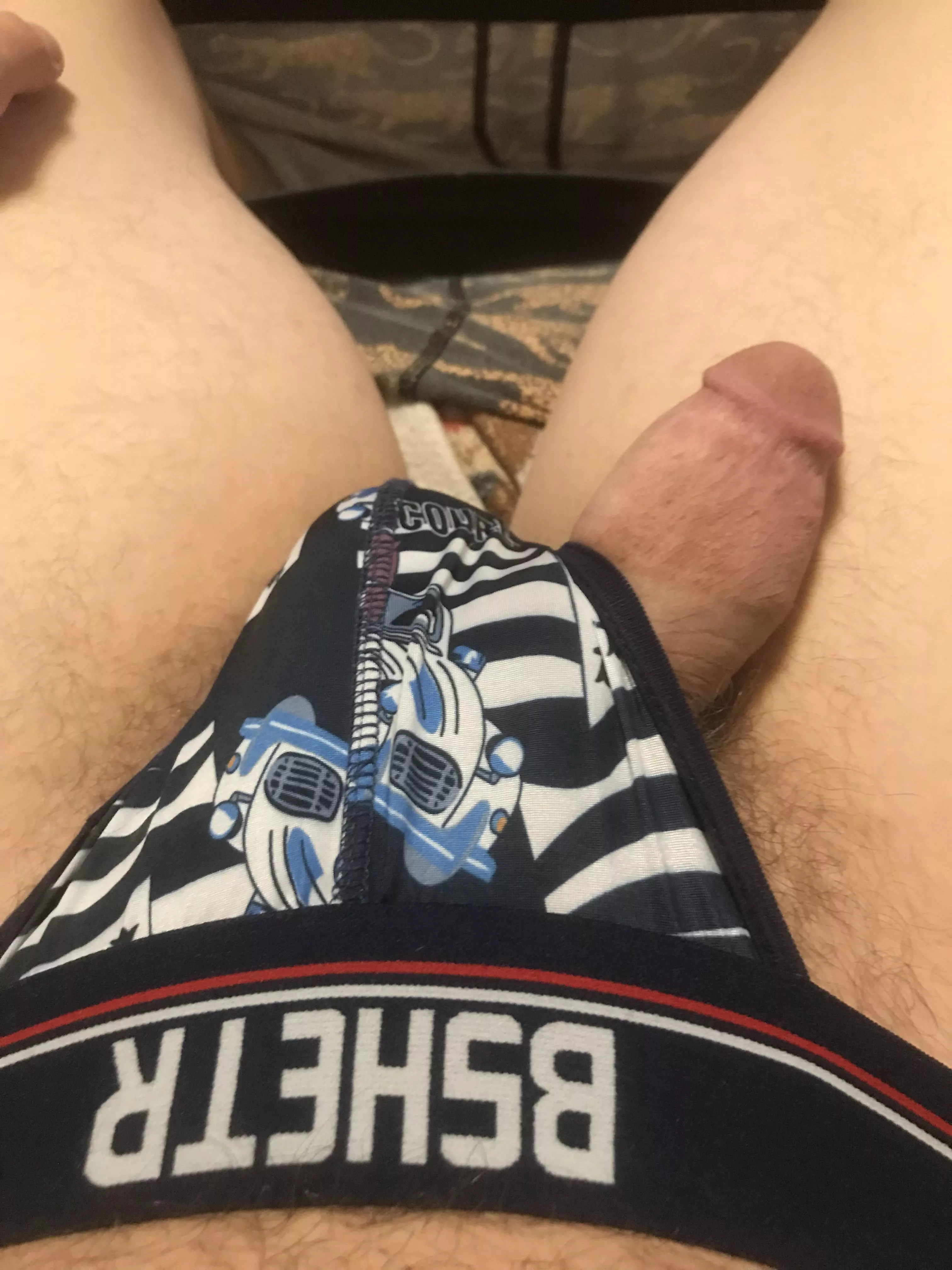 (M19) My dick decided it wasn’t going to stay inside my jock