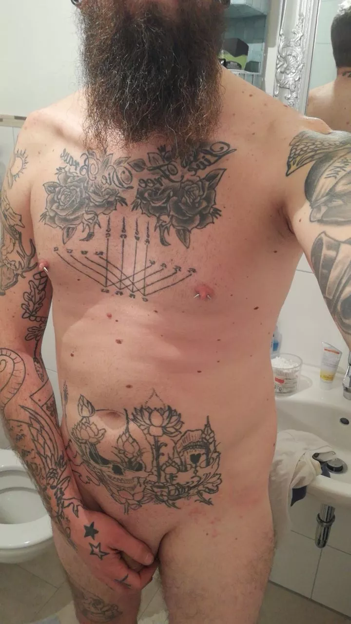 [M32] My nipple piercings